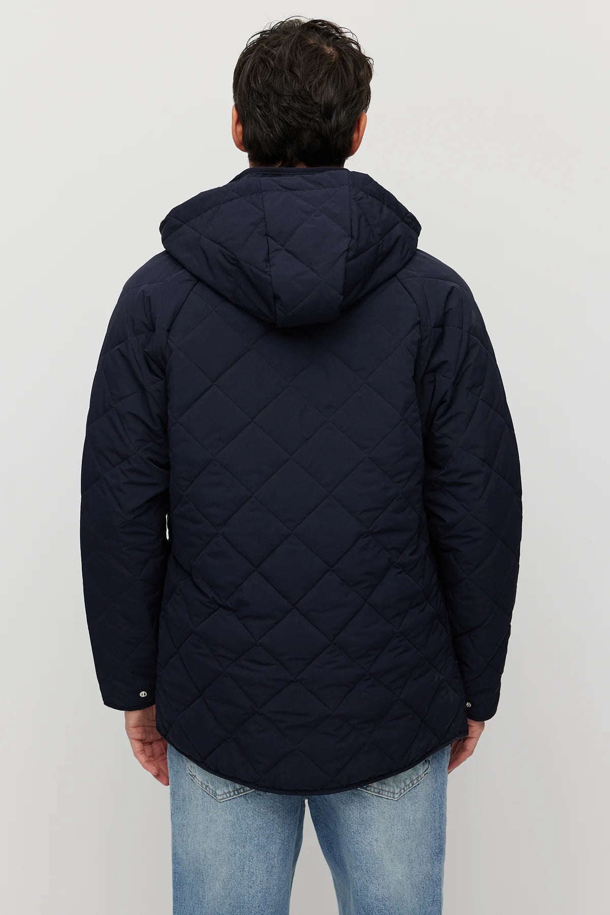 Men's Hooded Quilted Jacket