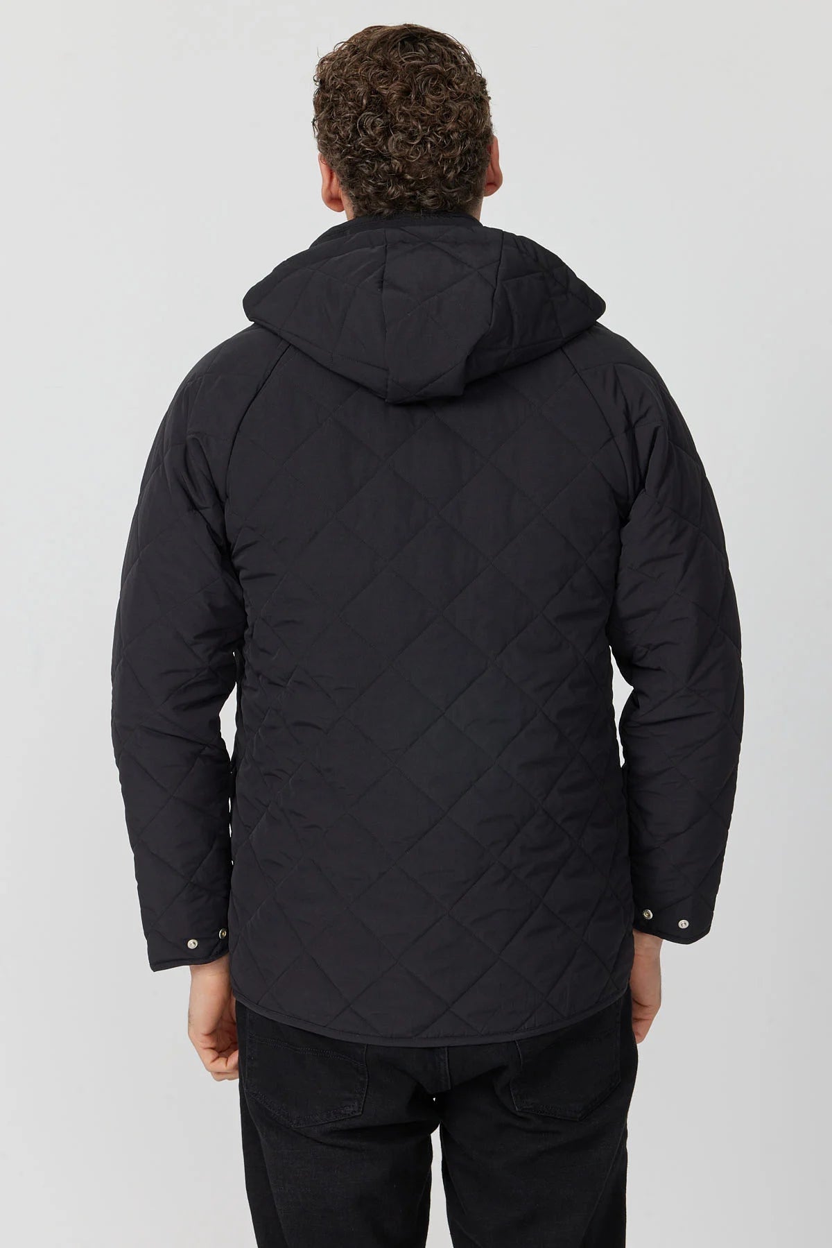 Men's Hooded Quilted Jacket