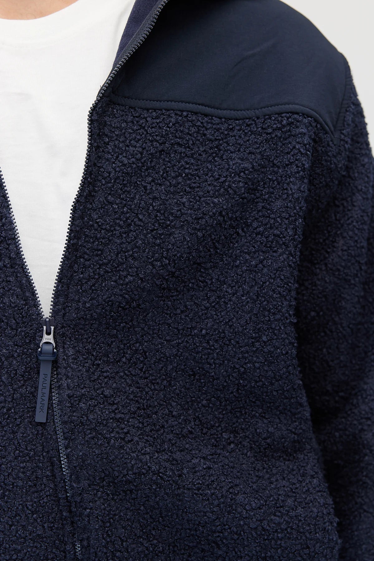 Men's Hooded Double Pocket Plush Jacket