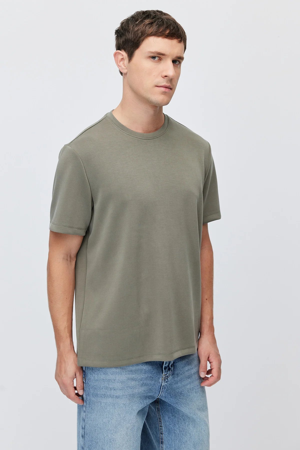 Men's Crew Neck Basic T-Shirt