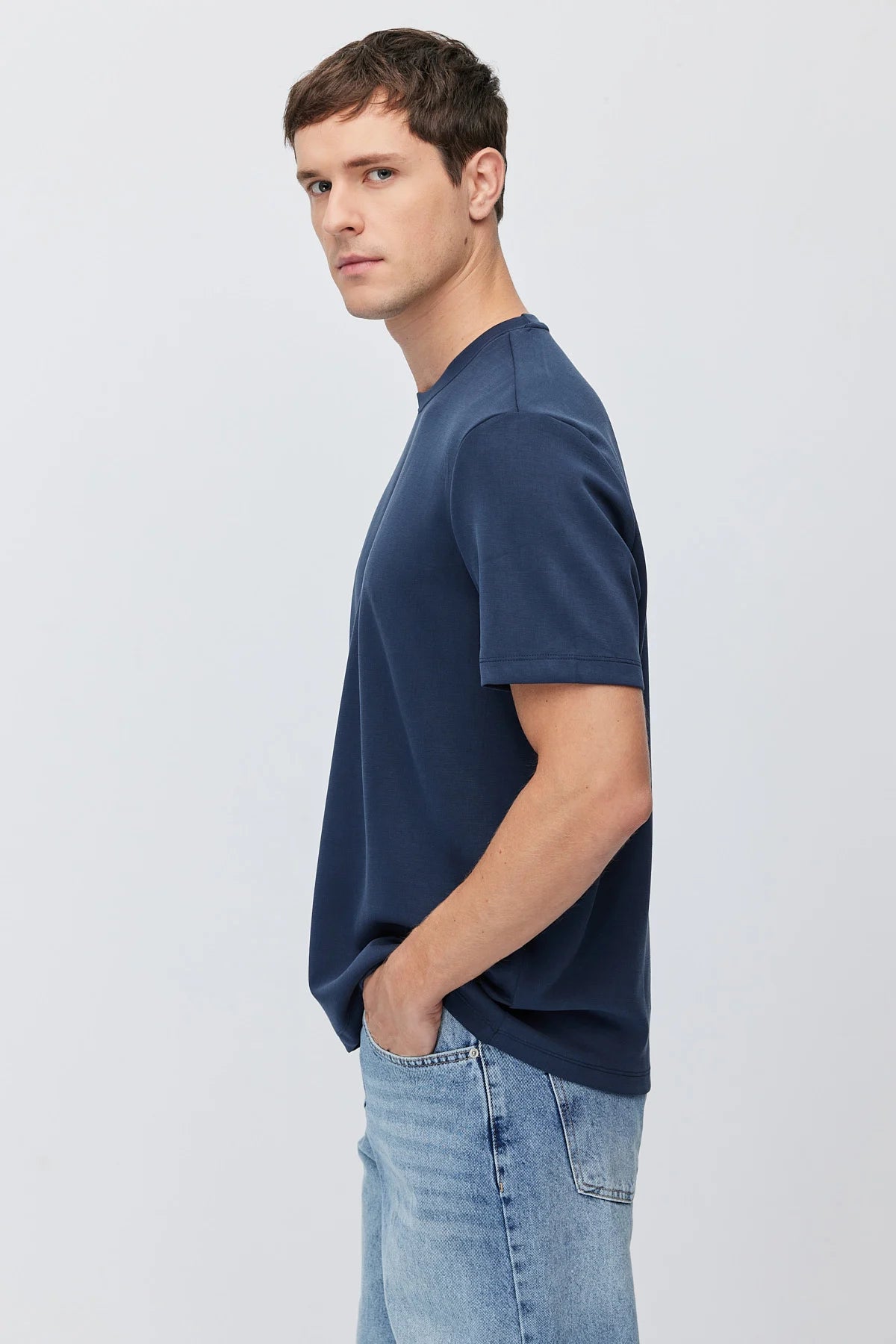 Men's Crew Neck Basic T-Shirt