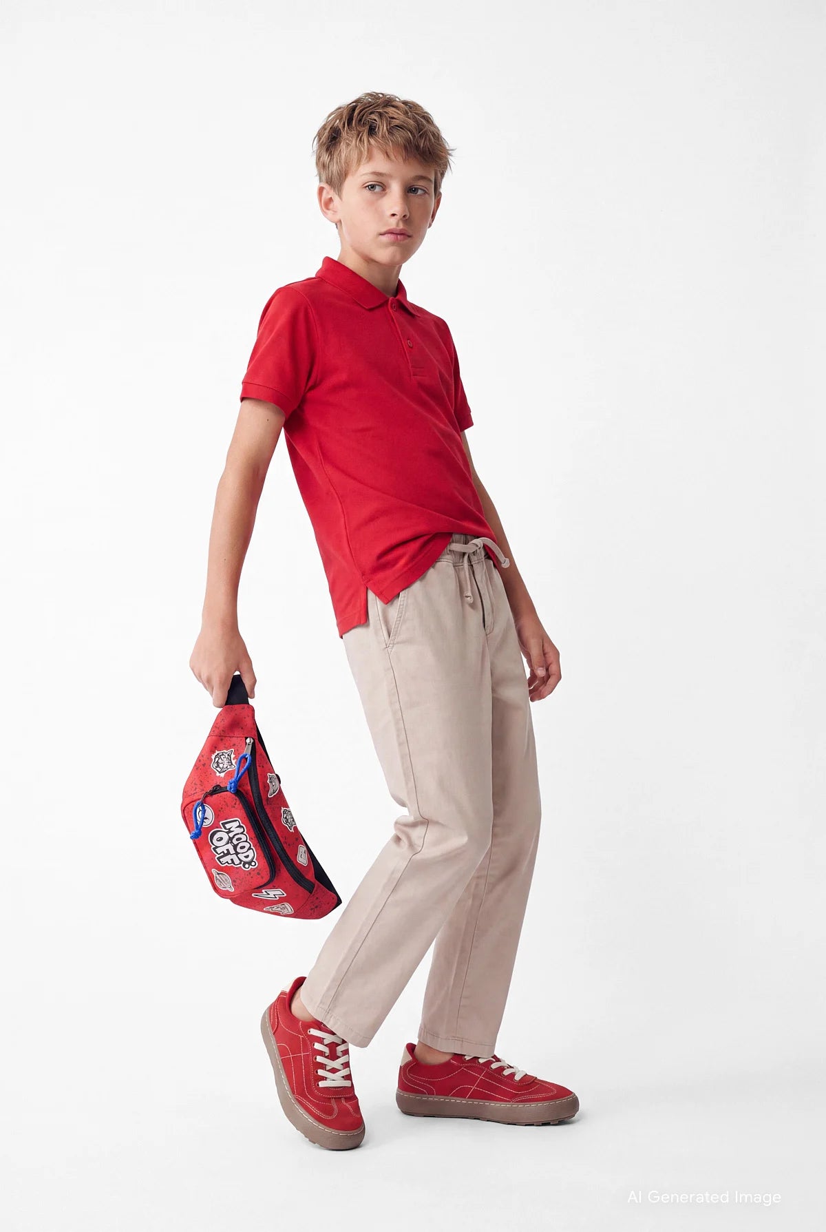 Unisex Çocuk Polo Tişörtü