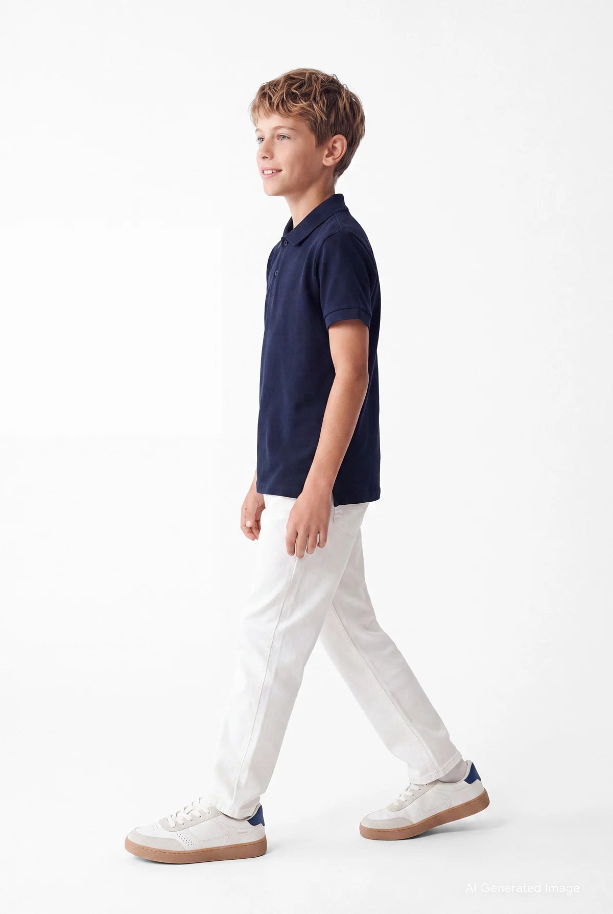 Unisex Çocuk Polo Tişörtü
