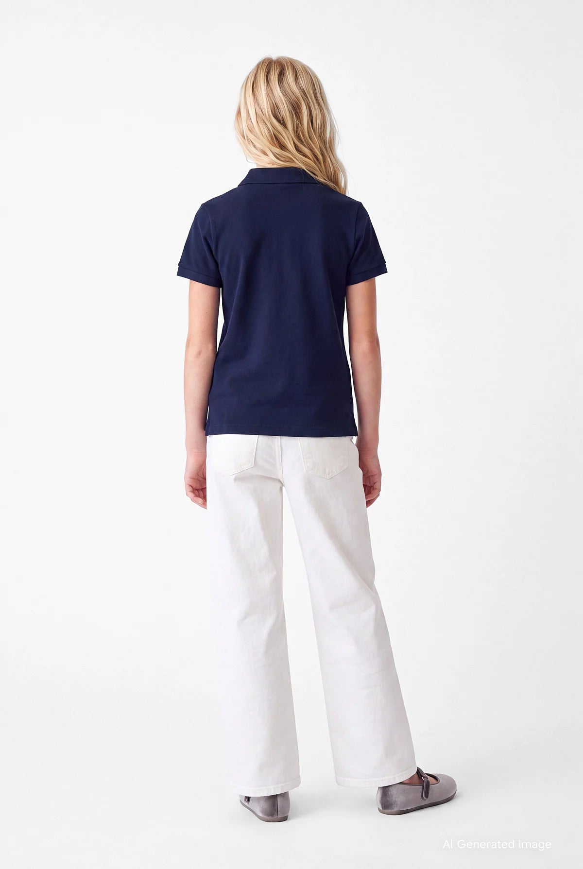 Unisex Çocuk Polo Tişörtü