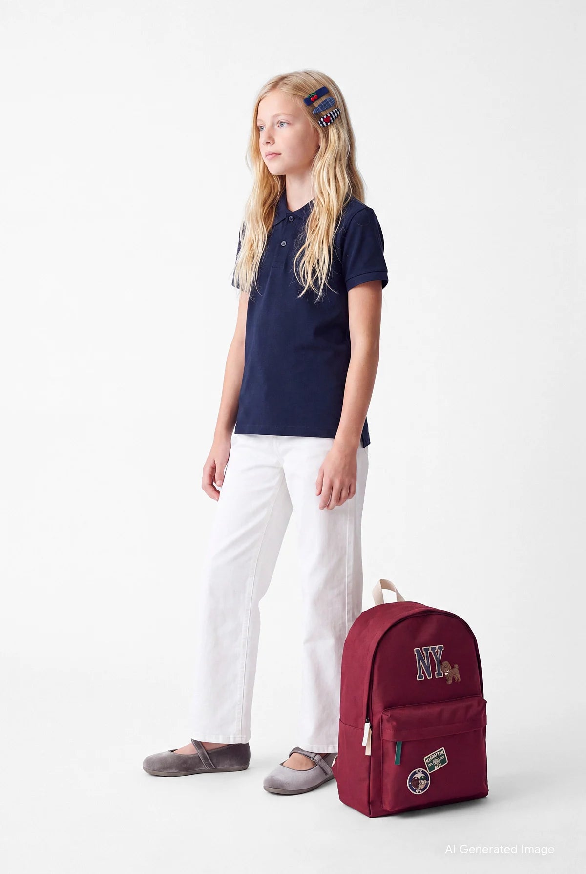 Unisex Çocuk Polo Tişörtü