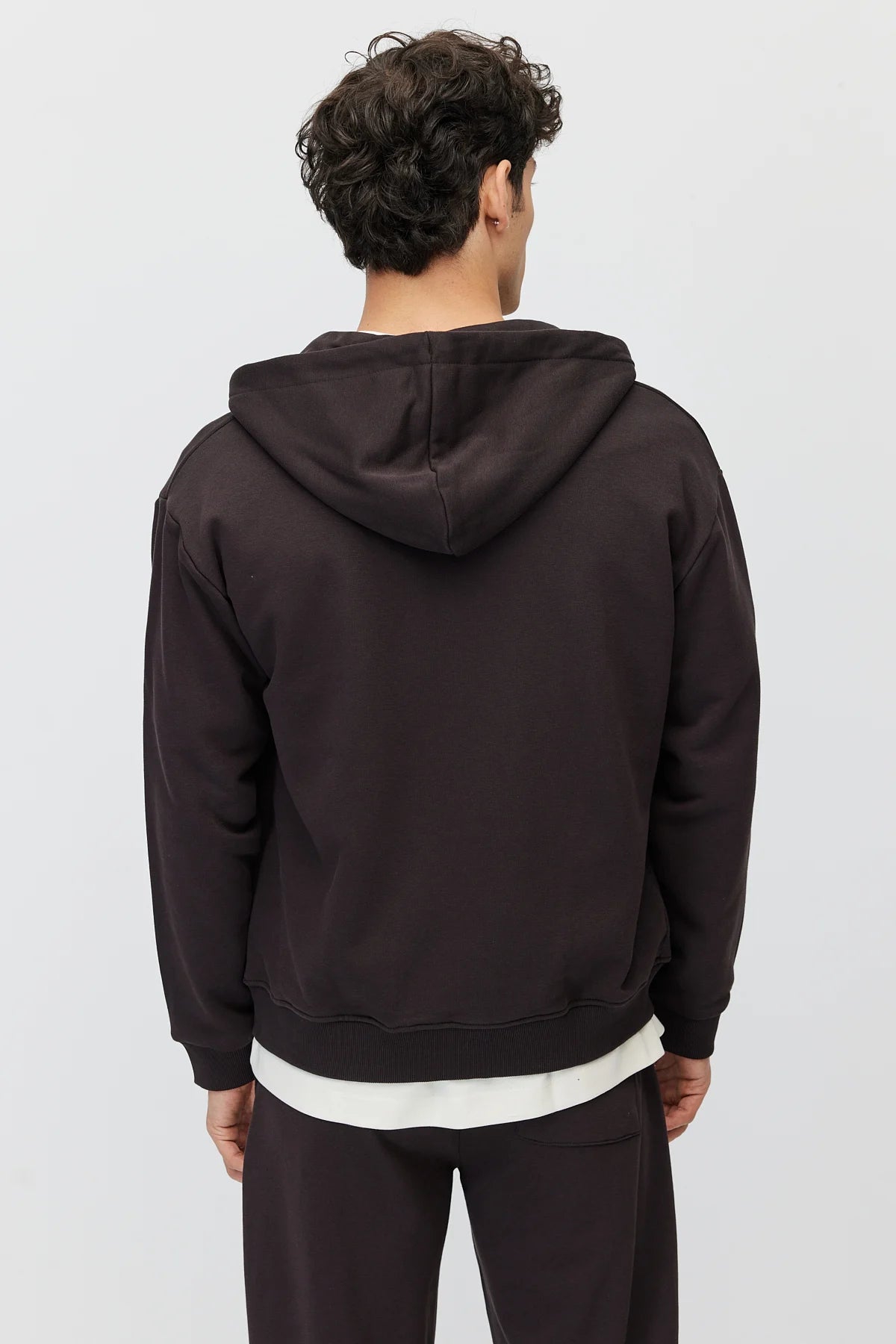 Men's Hooded Zip-up Sweatshirt