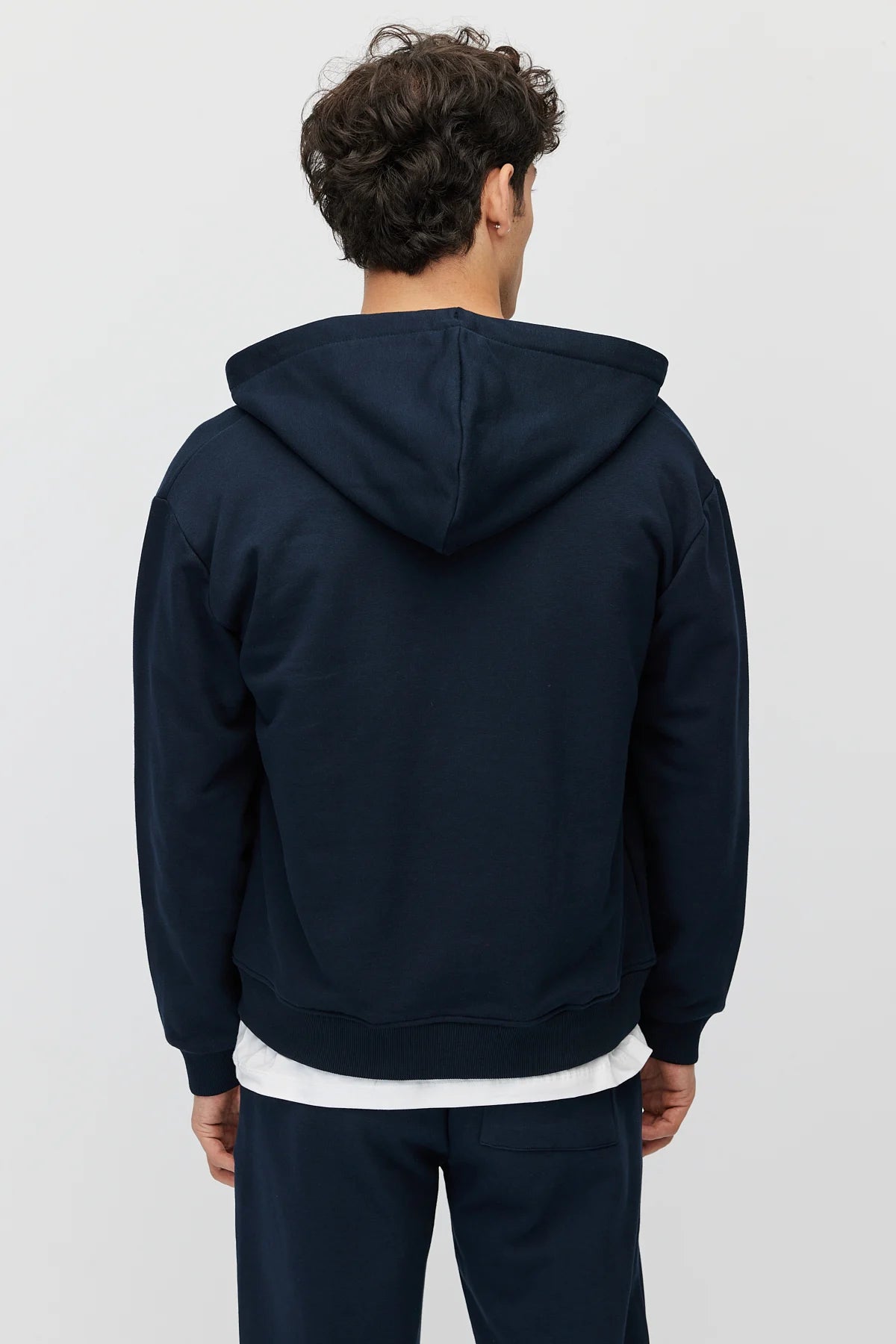 Men's Hooded Zip-up Sweatshirt