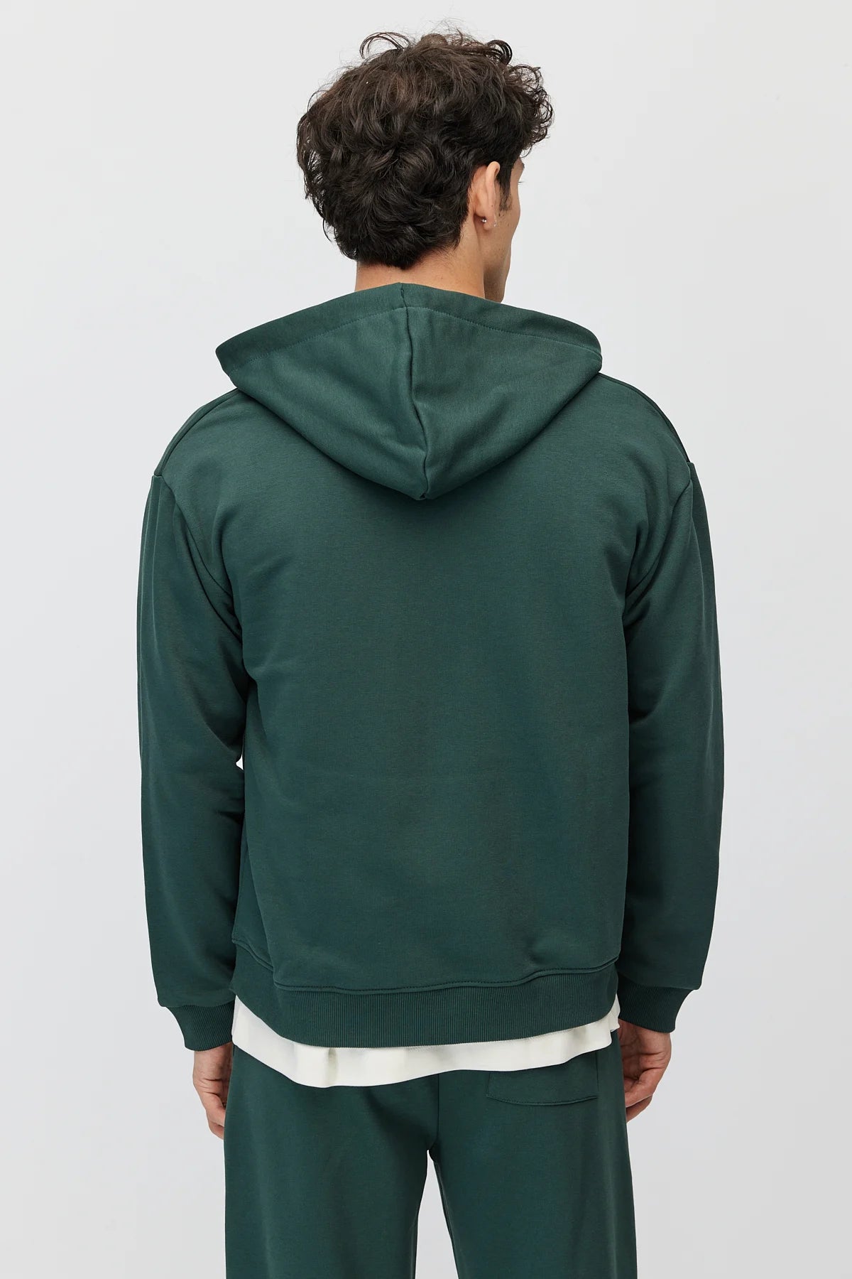 Men's Hooded Zip-up Sweatshirt