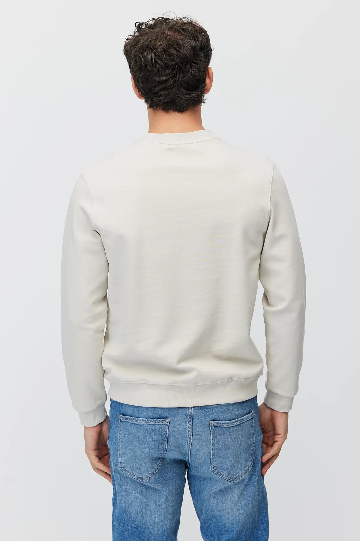 Men's Crew Neck Basic Sweatshirt