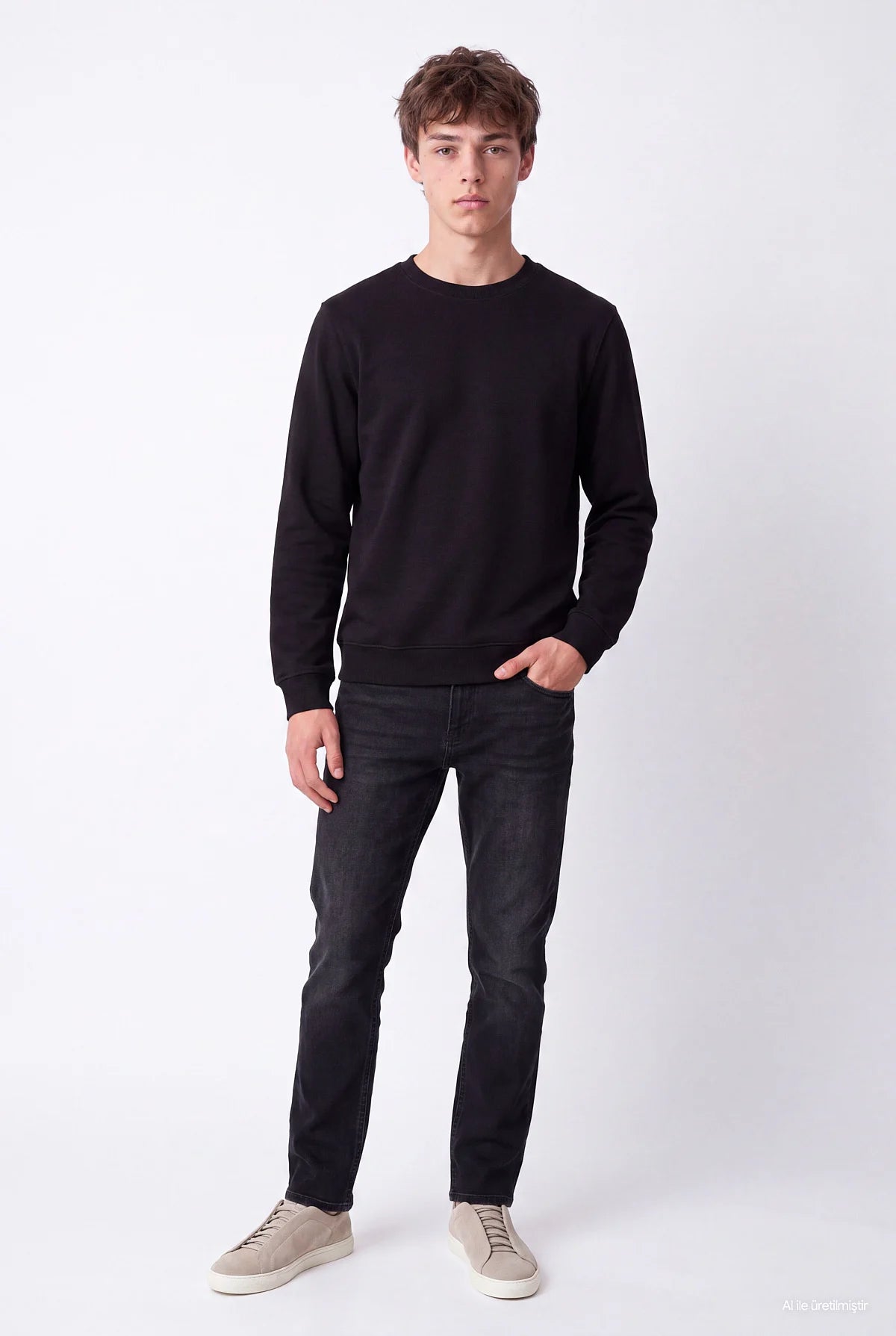 Men's Crew Neck Long Sleeve Sweatshirt