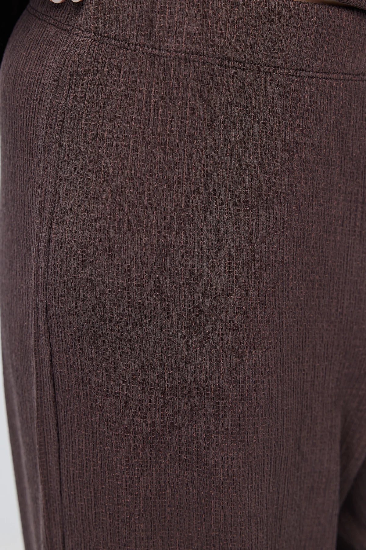 Women's elastic-waist modal trousers