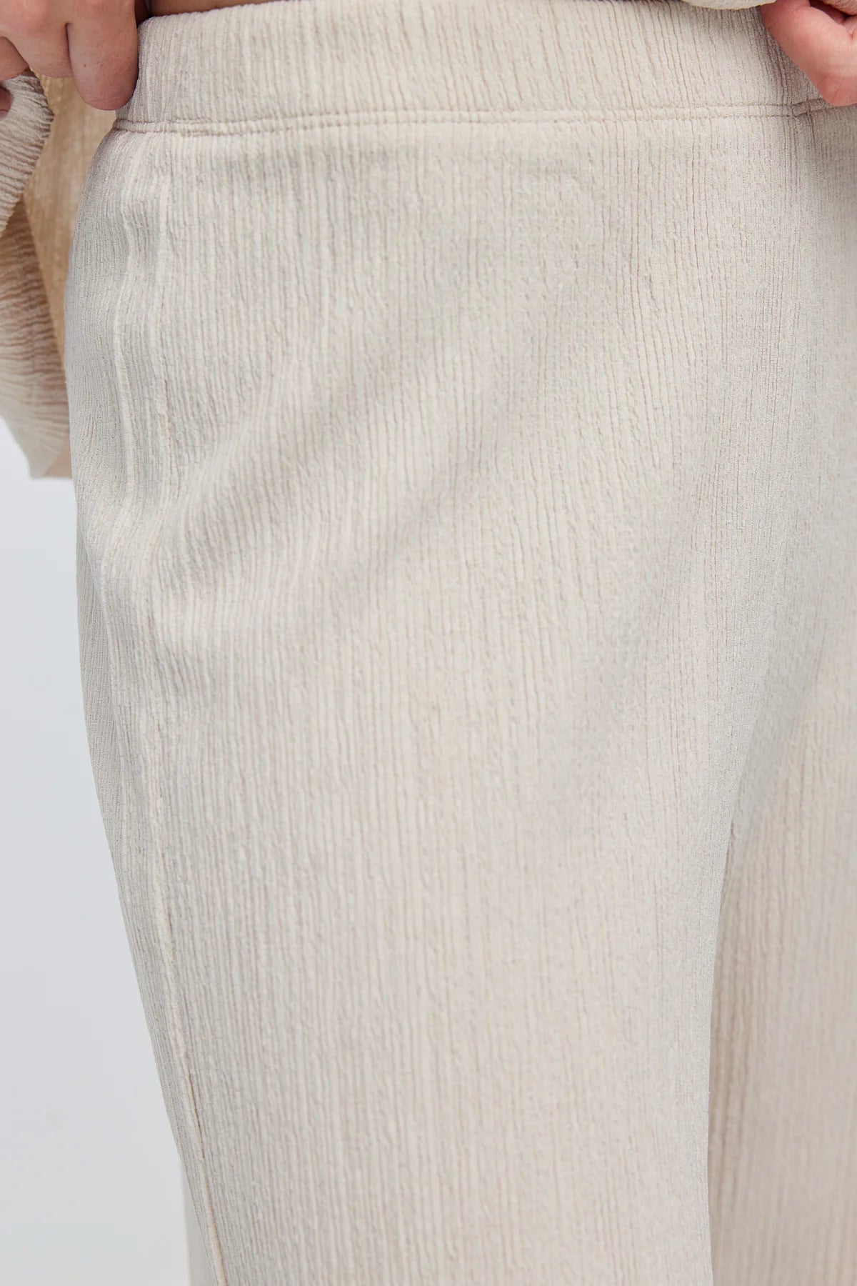 Women's elastic-waist modal trousers