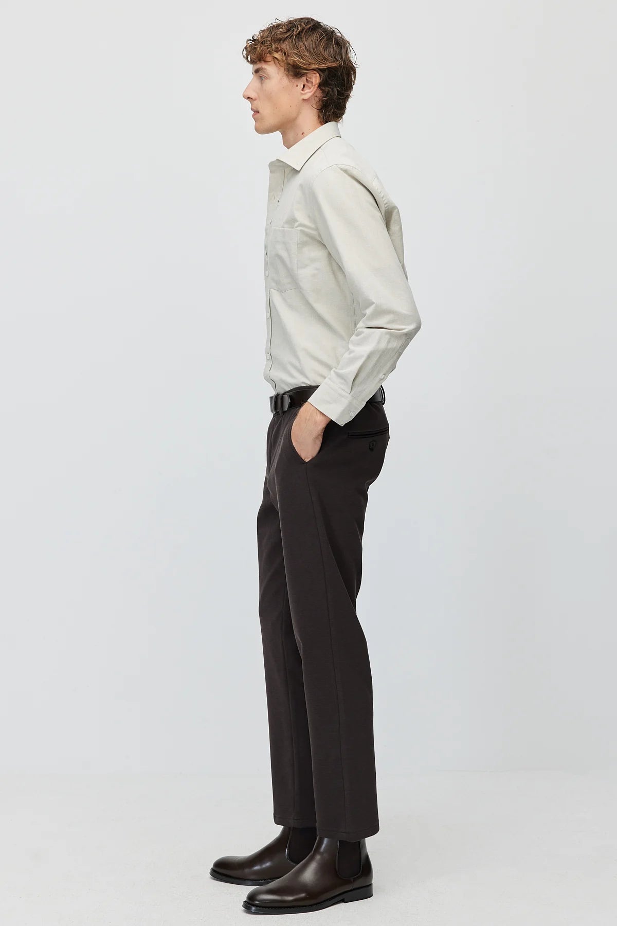 Men's Regular Straight Leg Trousers