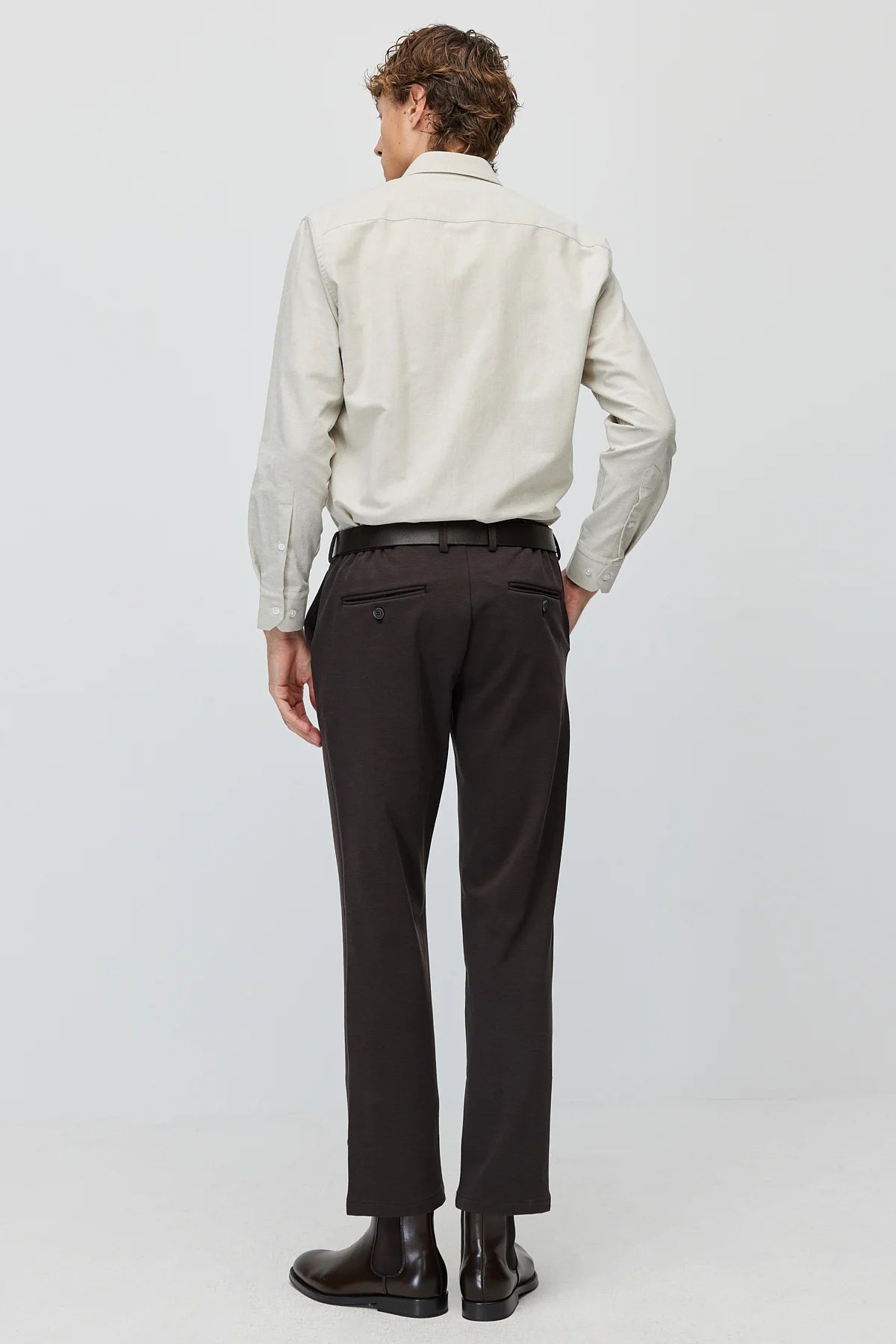Men's Regular Straight Leg Trousers