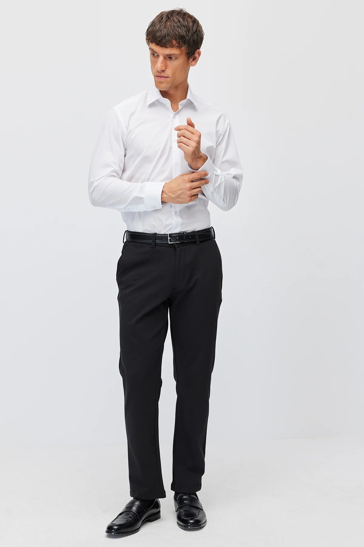 Men's Regular Straight Leg Trousers