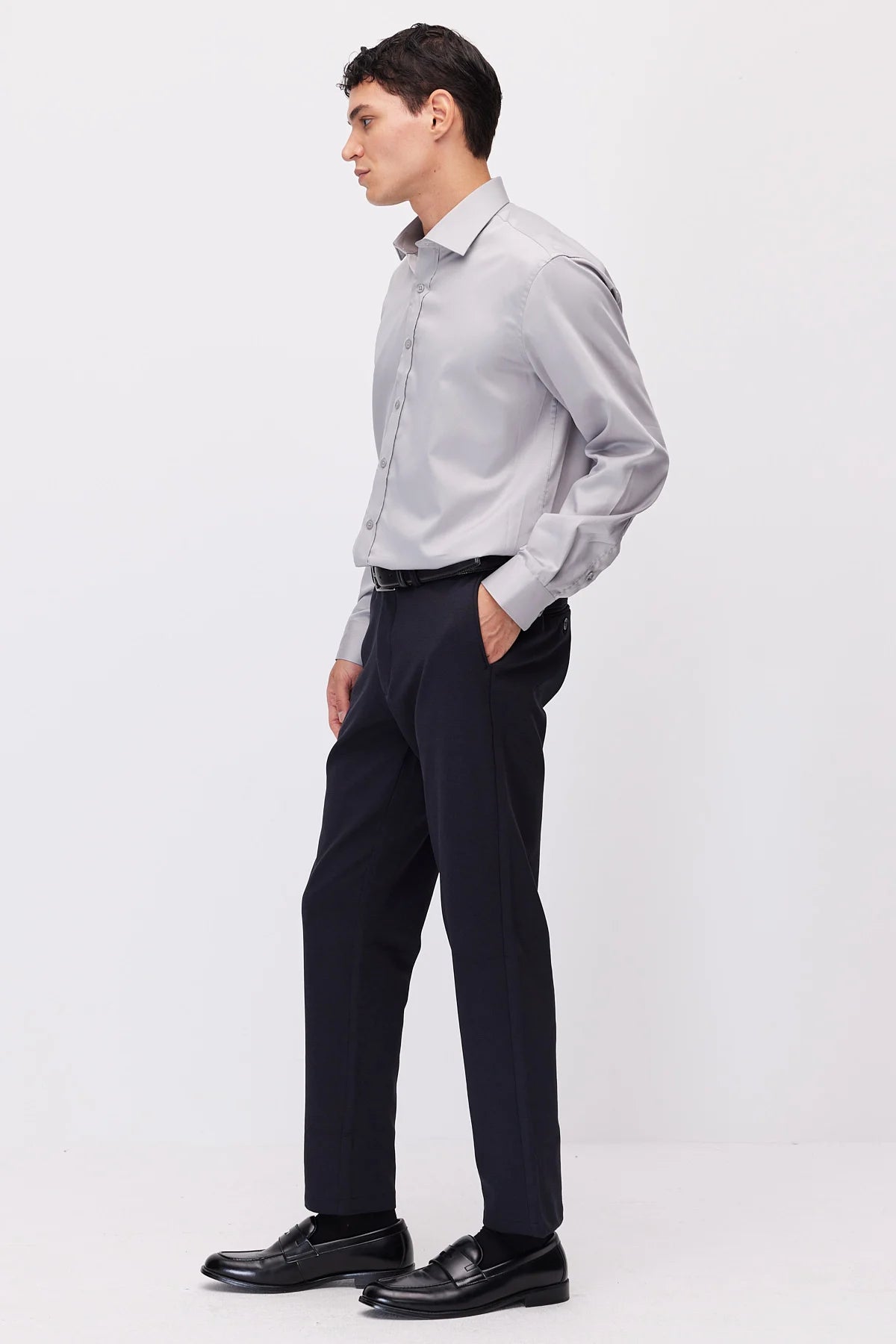 Men's Regular Straight Leg Trousers