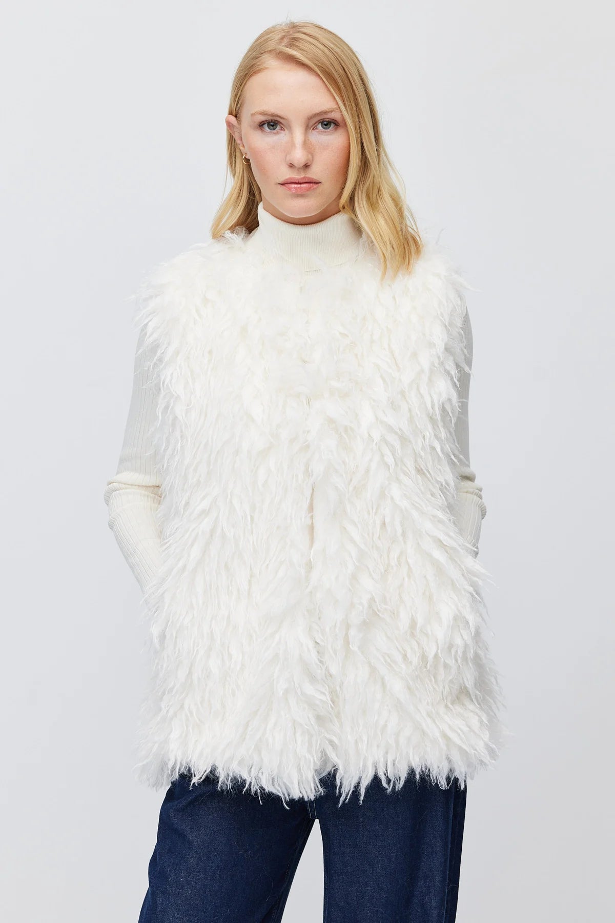 Women's Fur Vest