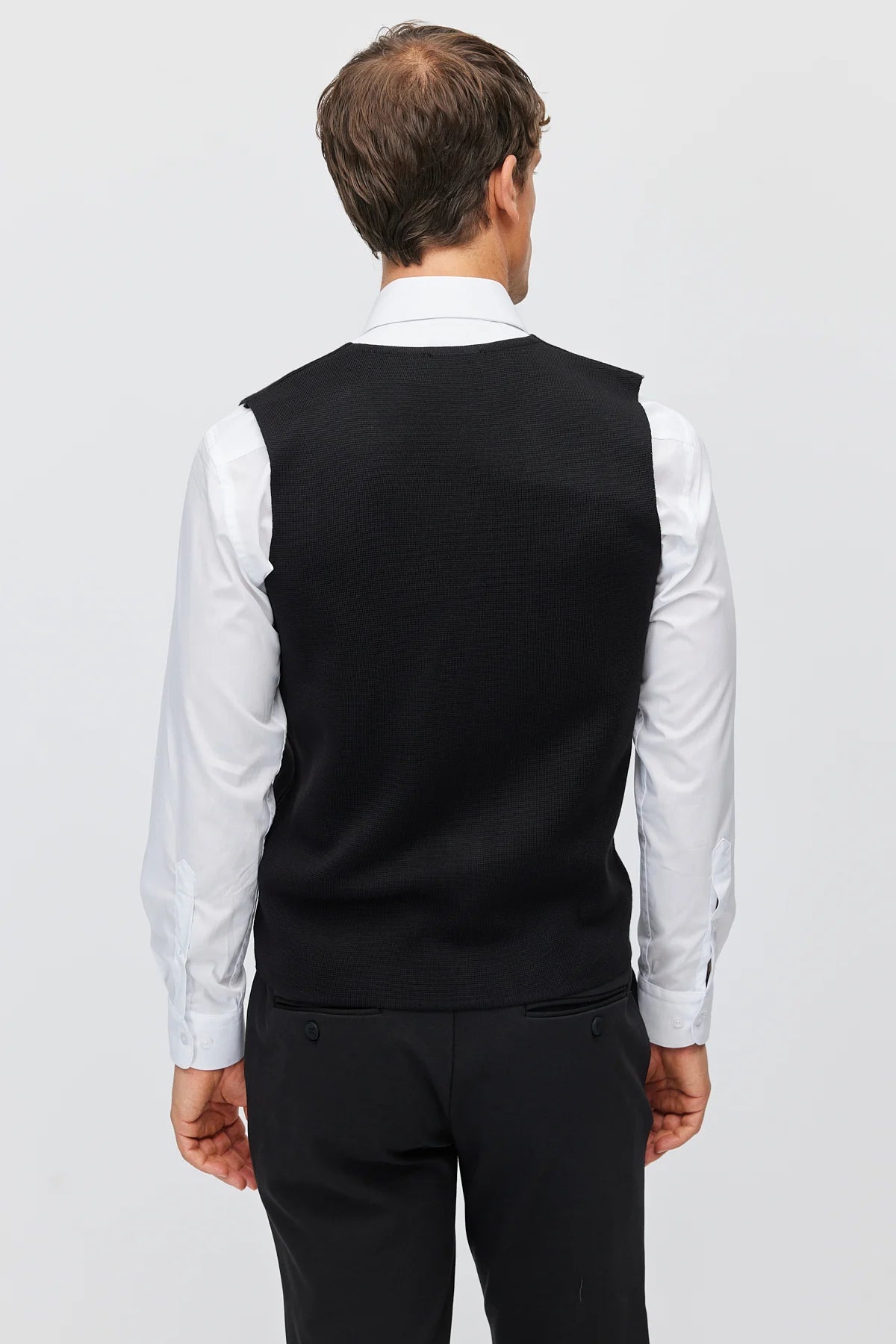 Men's Button-Down Knit Vest