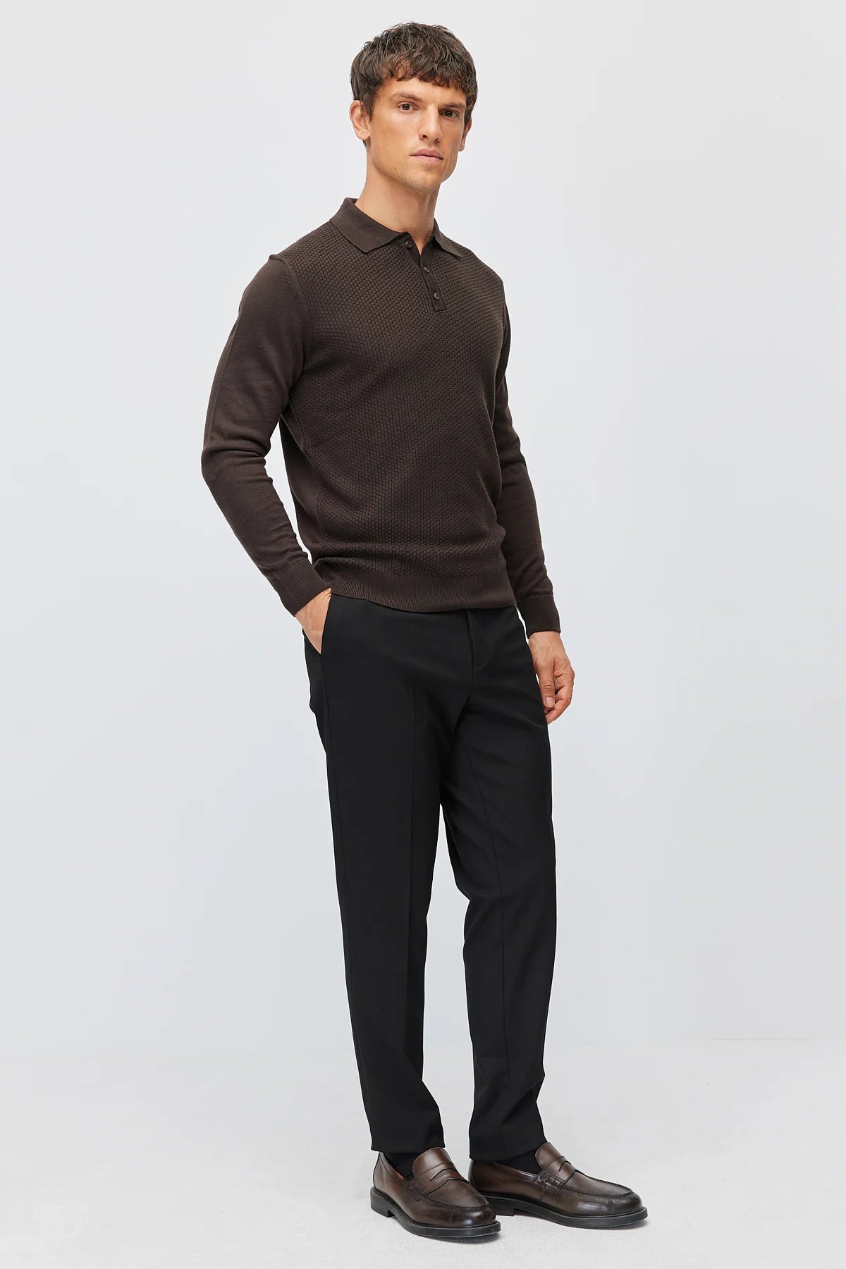 Men's Classic Fabric Trousers