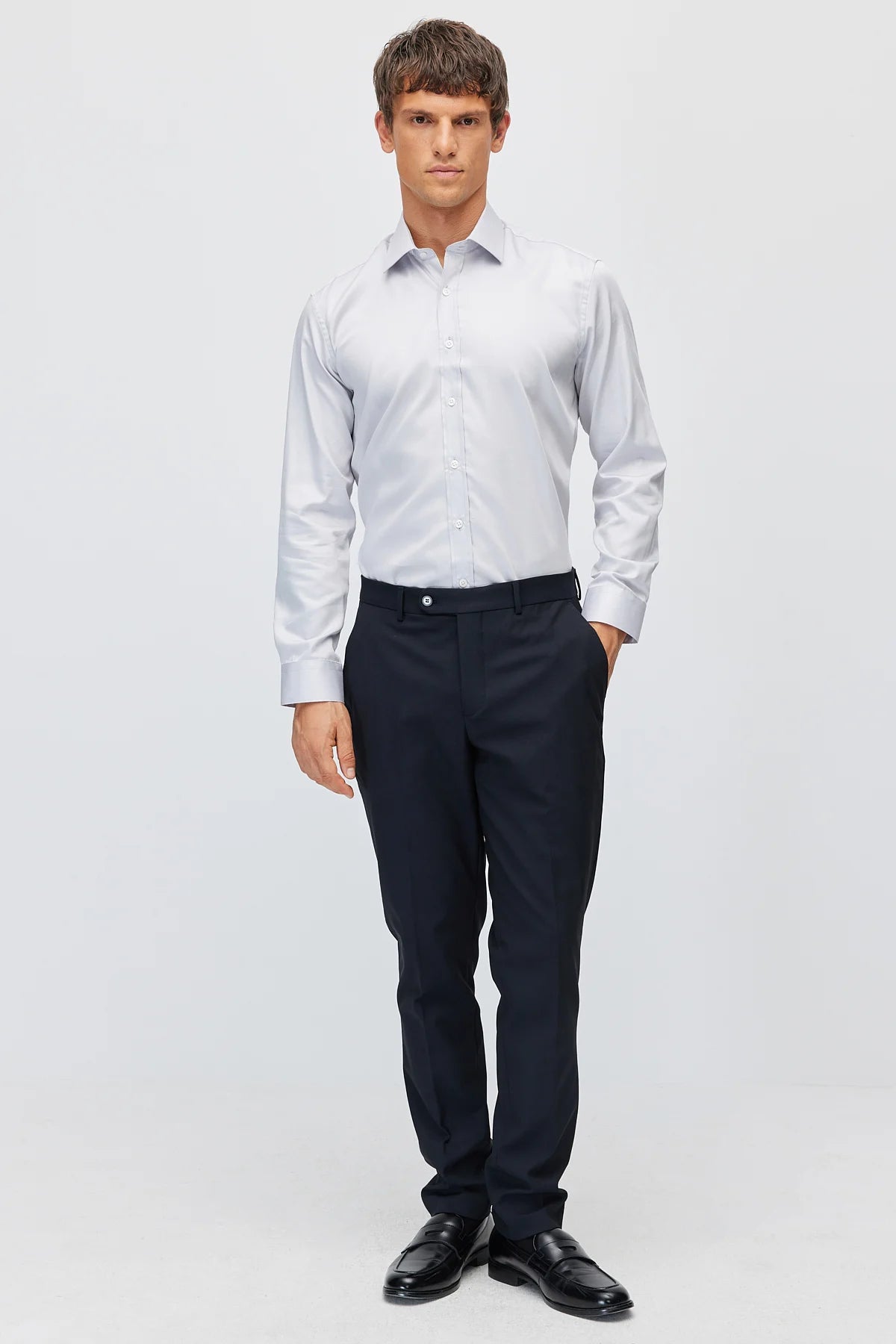 Men's Classic Fabric Trousers