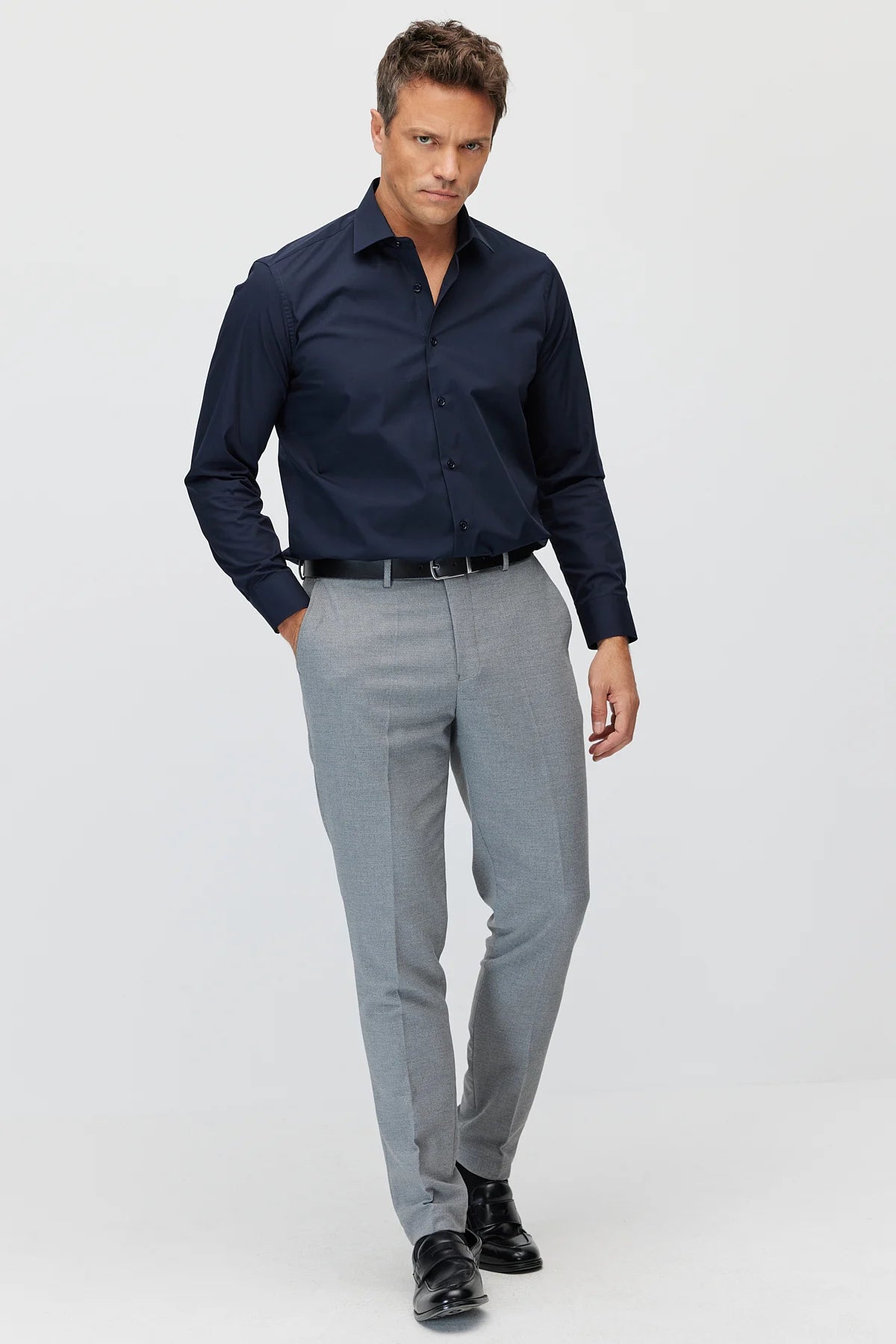 Men's classic dress trousers