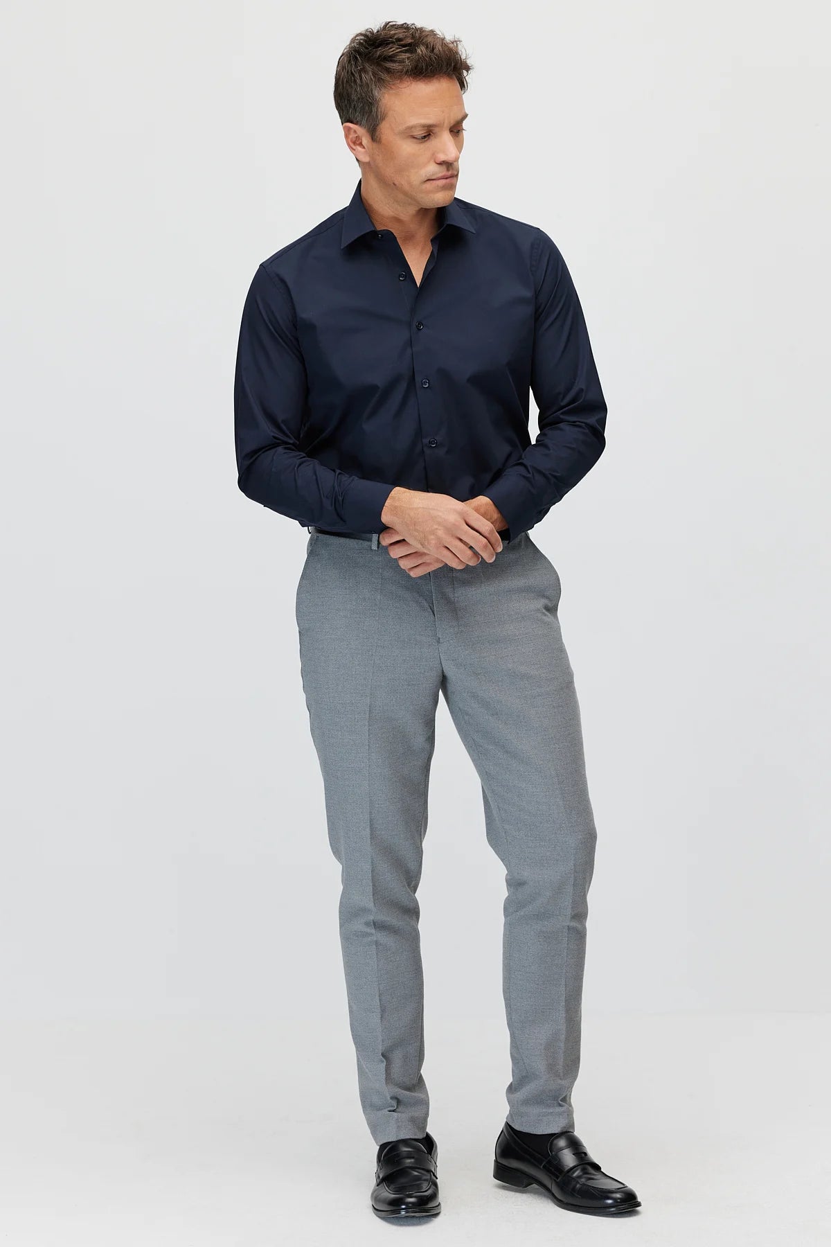 Men's classic dress trousers