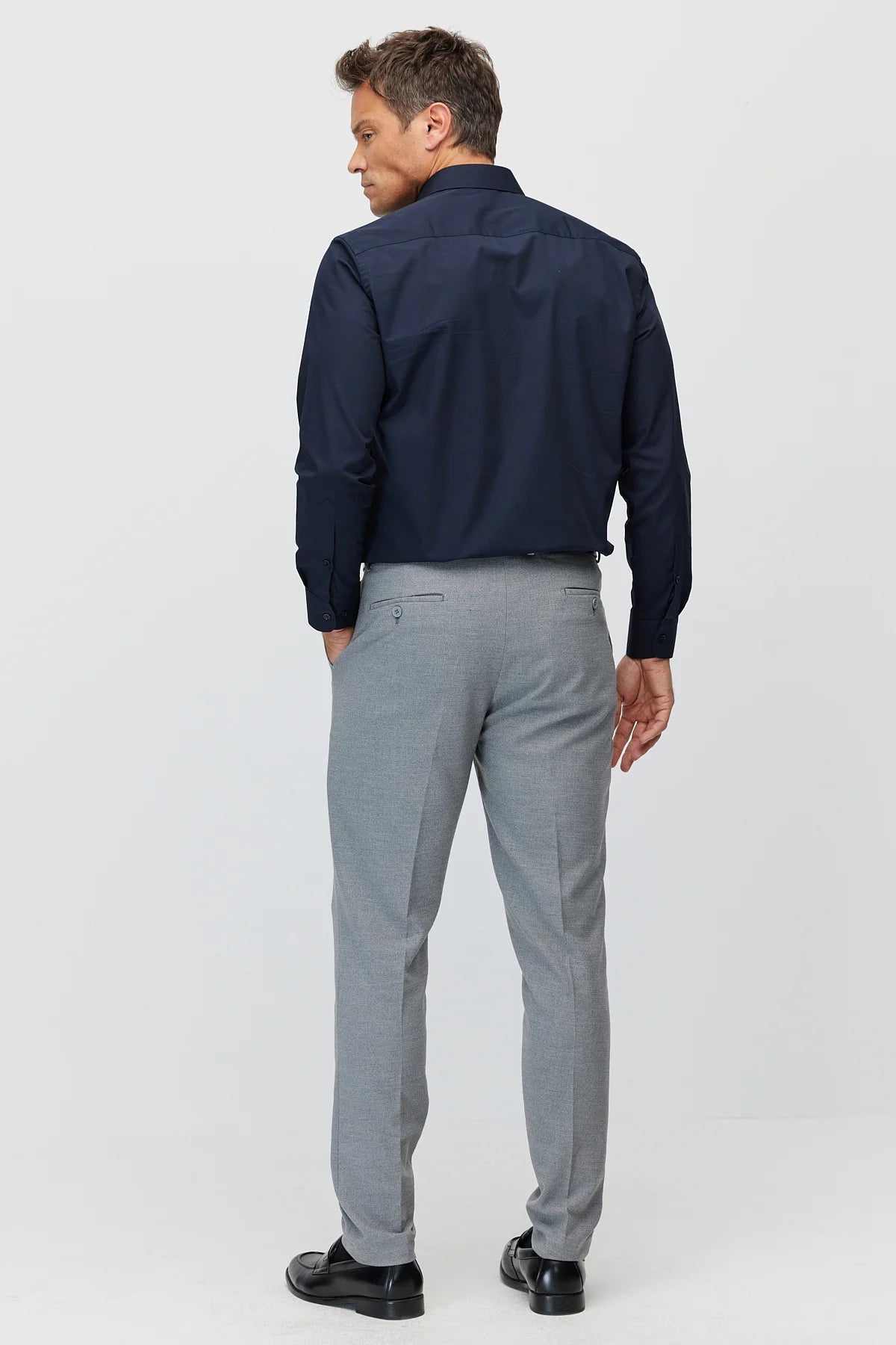 Men's classic dress trousers