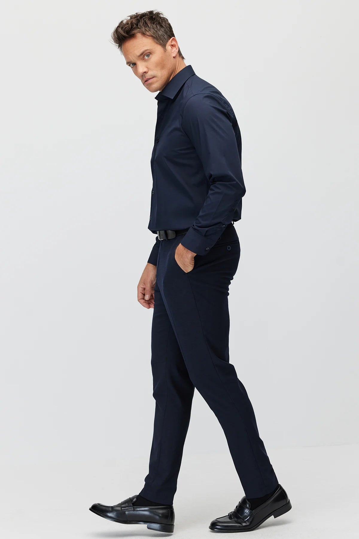 Men's classic dress trousers