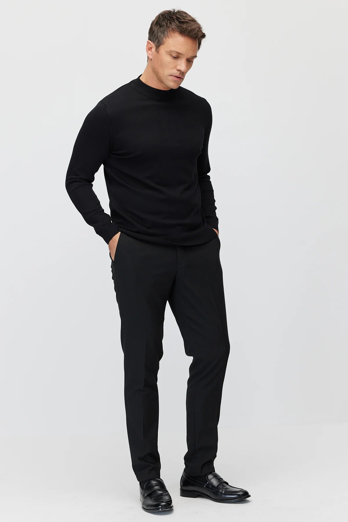 Men's classic dress trousers
