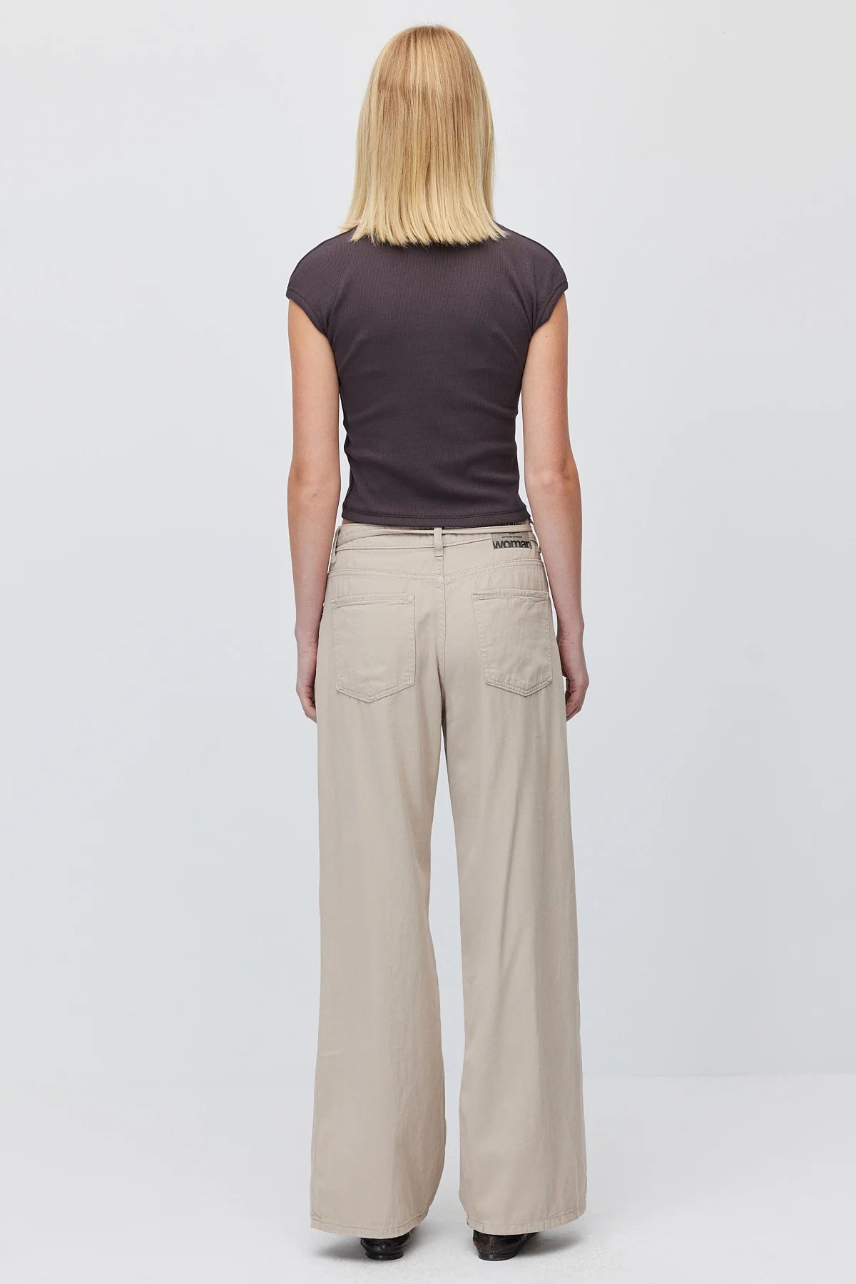 Women's Belted Denim Jeans