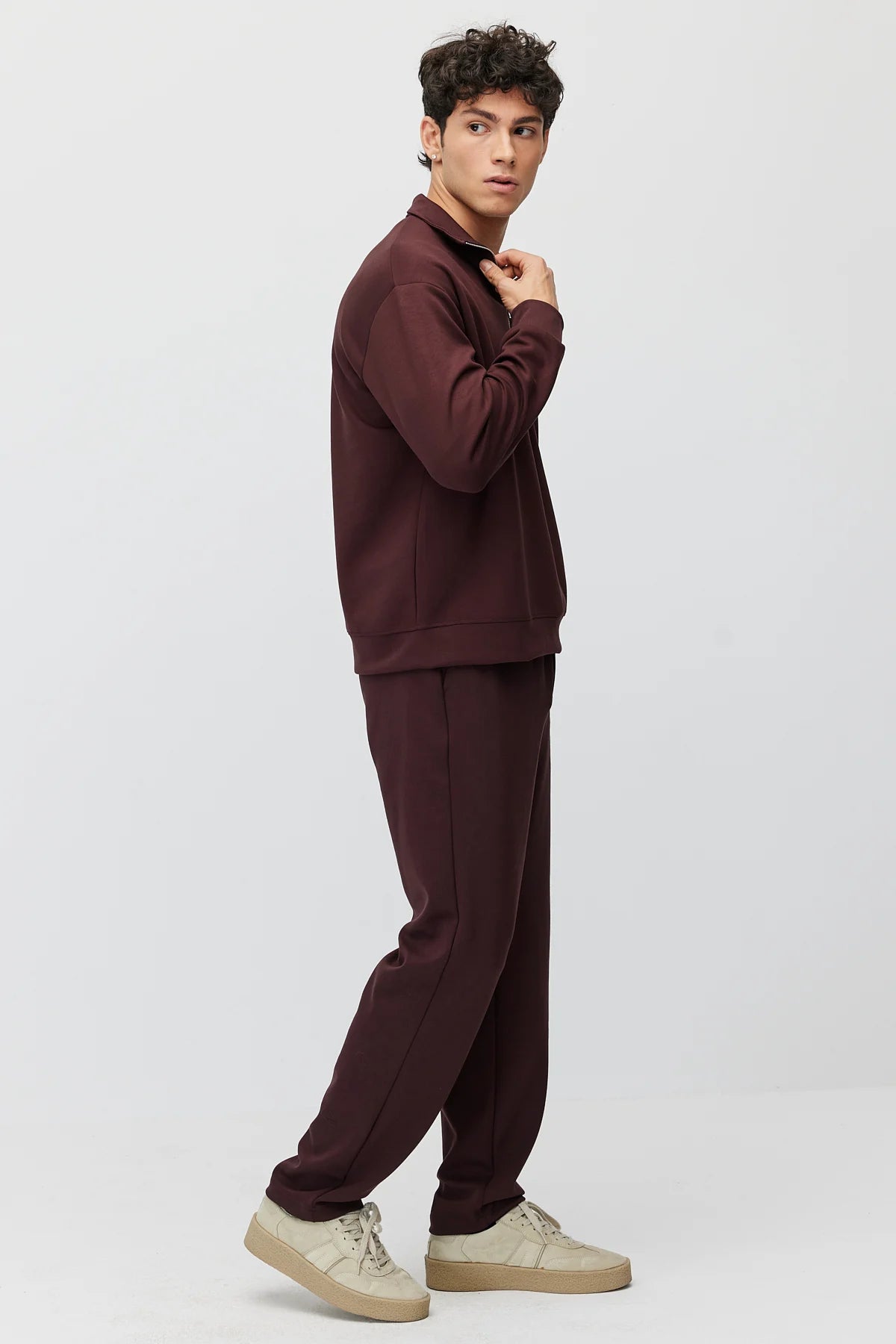 Men's Sweatpants With Drawstring Elastic Waistband