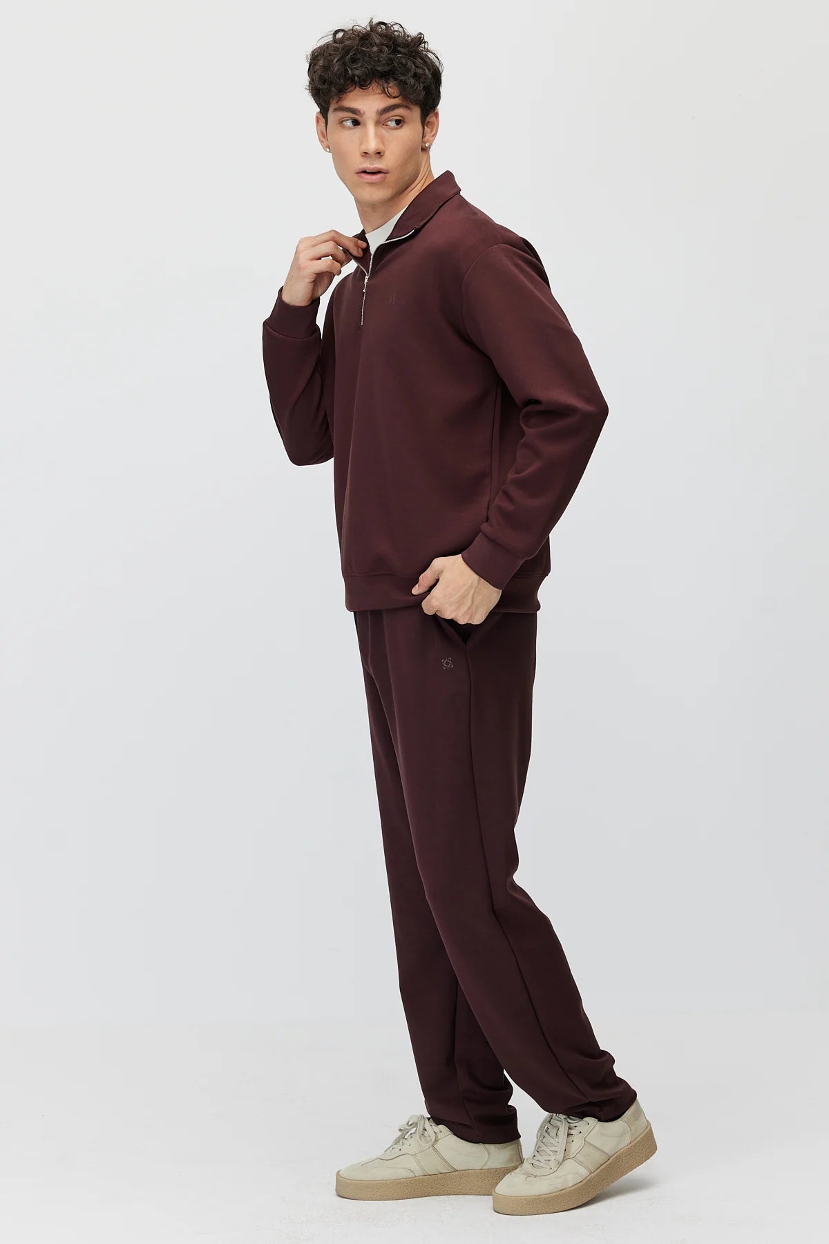 Men's Sweatpants With Drawstring Elastic Waistband