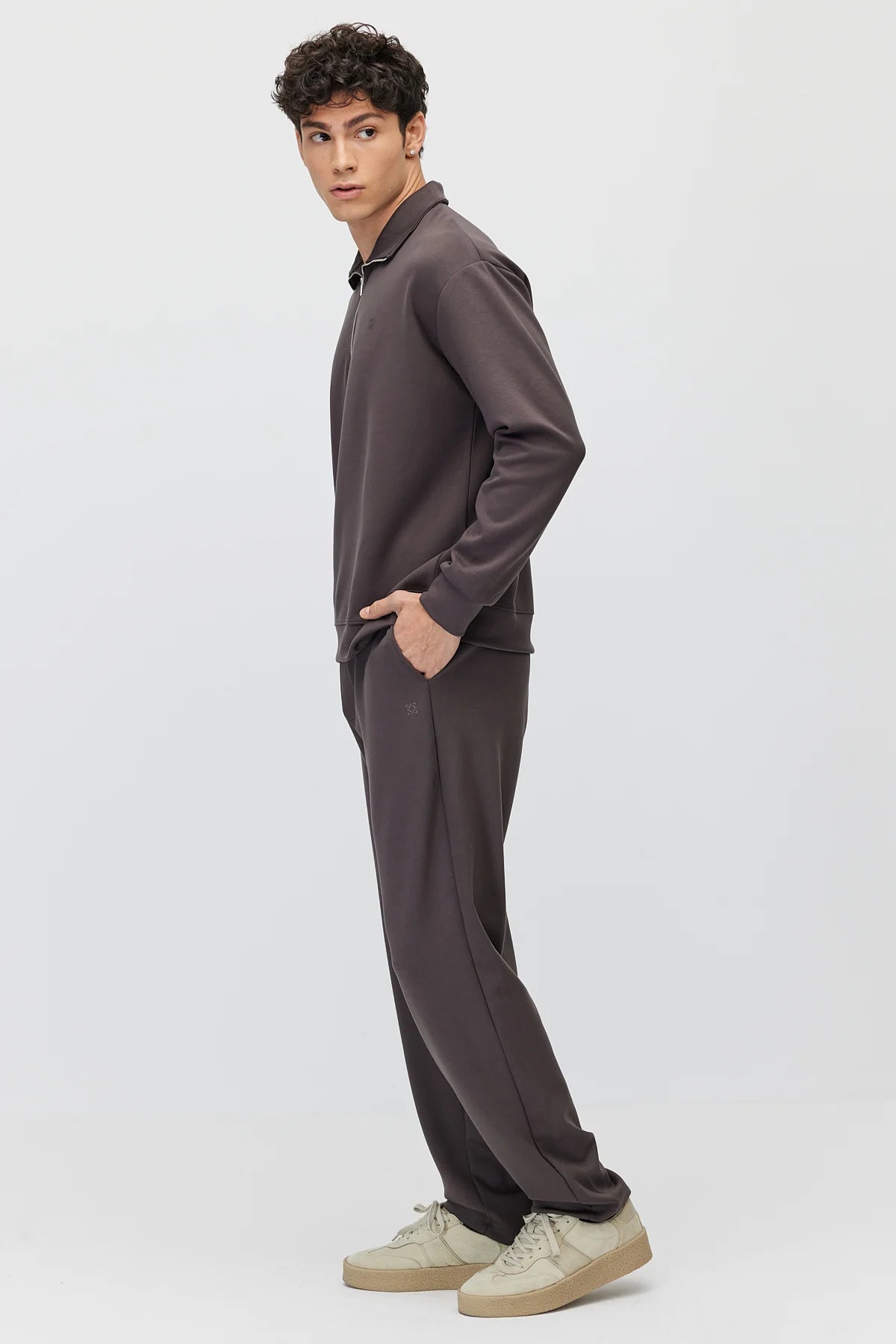 Men's Sweatpants With Drawstring Elastic Waistband