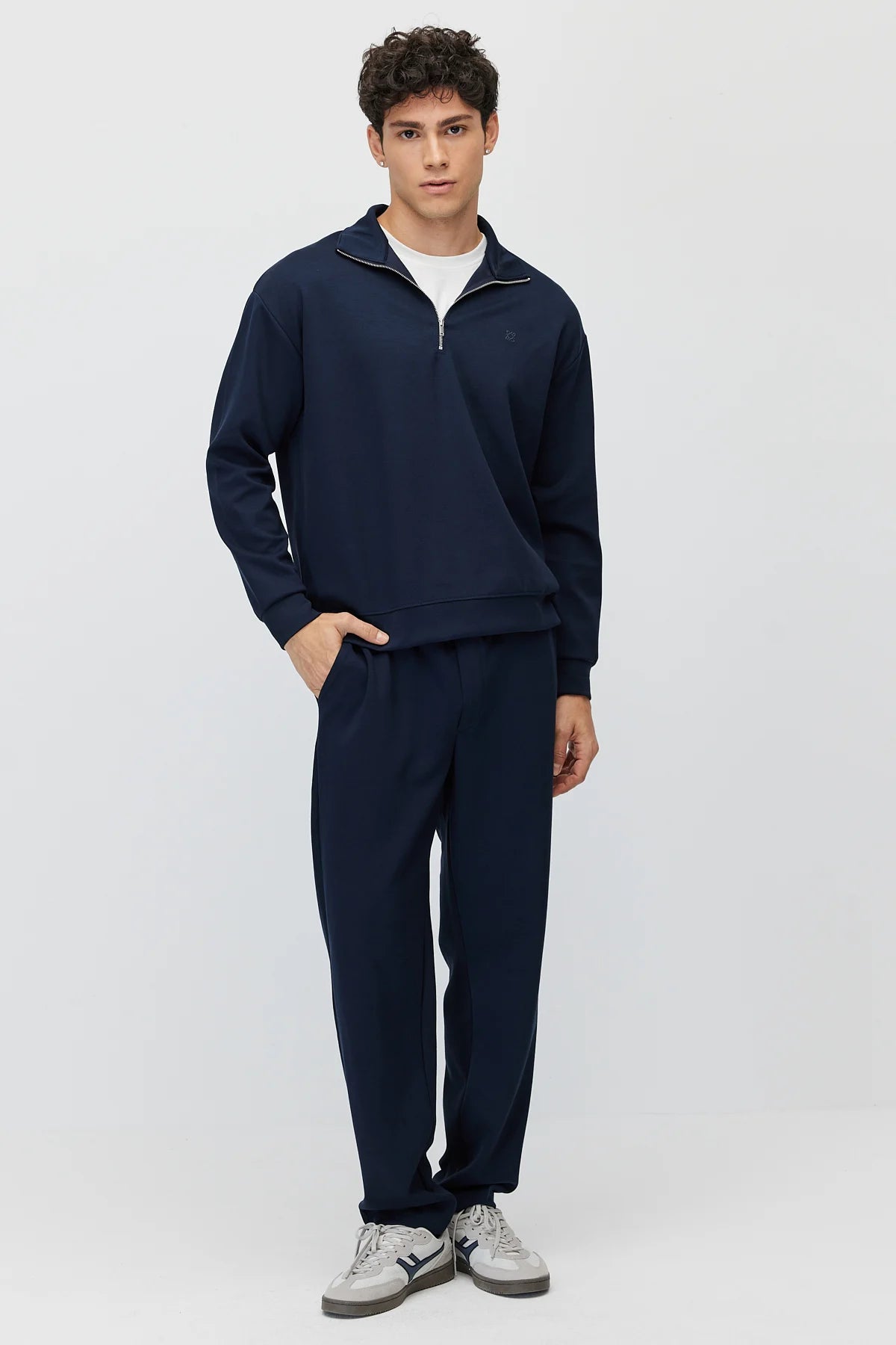 Men's Sweatpants With Drawstring Elastic Waistband