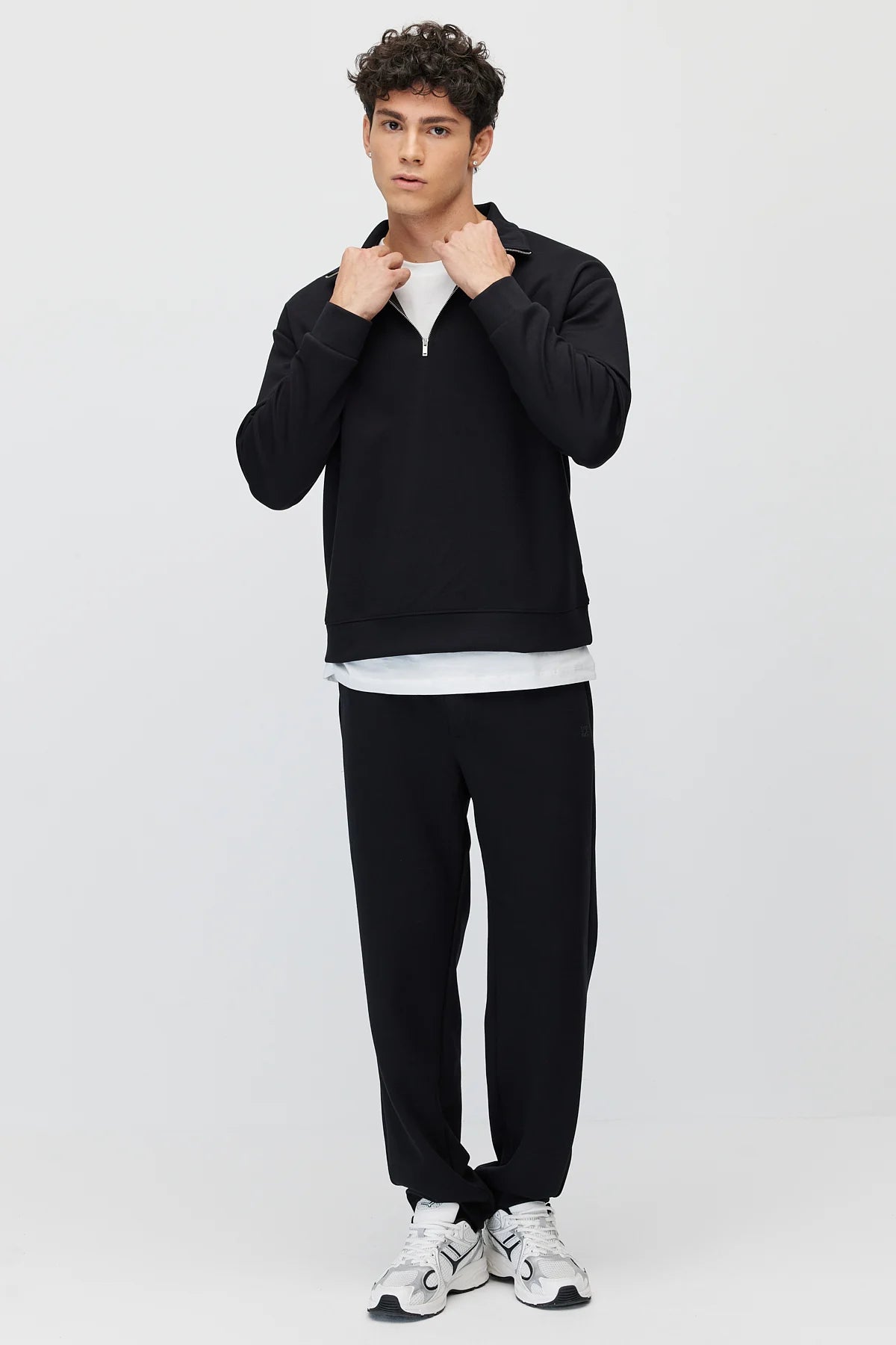 Men's Sweatpants With Drawstring Elastic Waistband