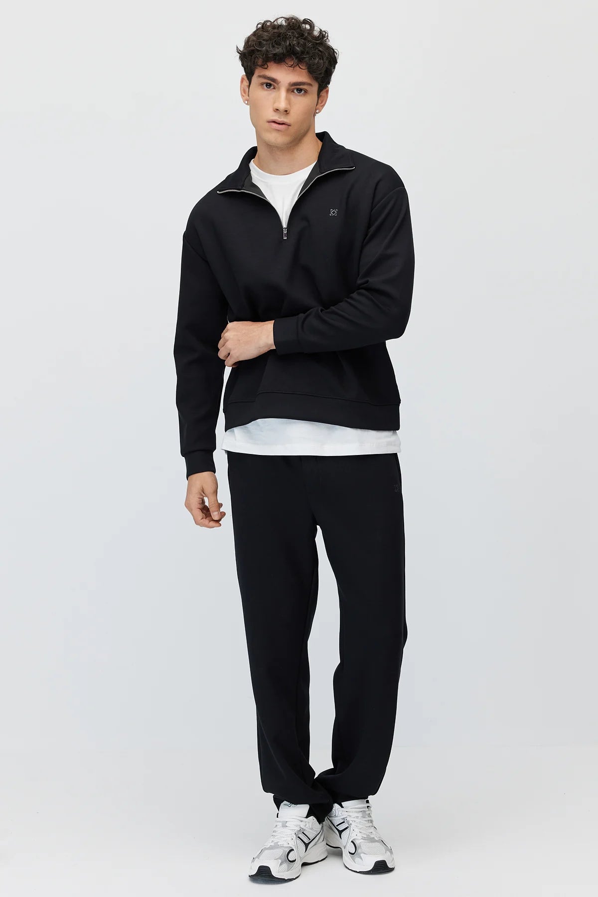 Men's Sweatpants With Drawstring Elastic Waistband