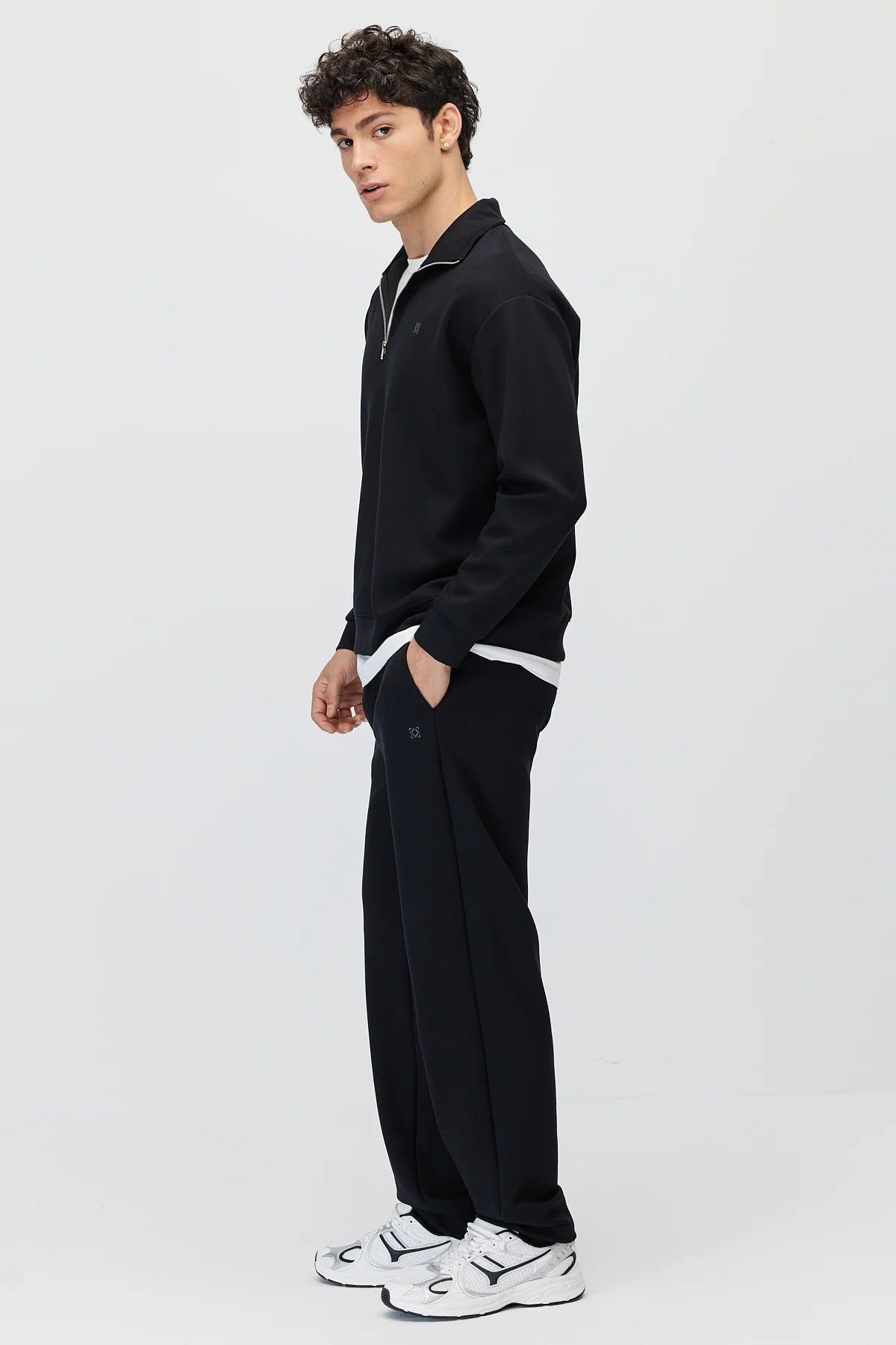 Men's Sweatpants With Drawstring Elastic Waistband
