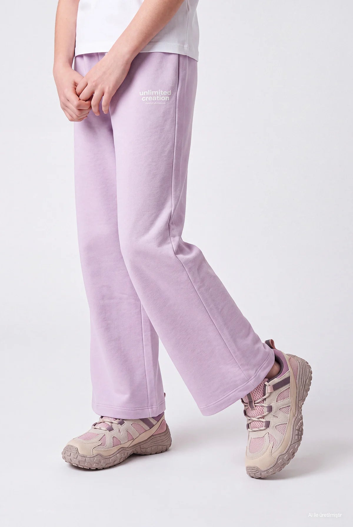 Girls' Loose-Fit Sweatpants