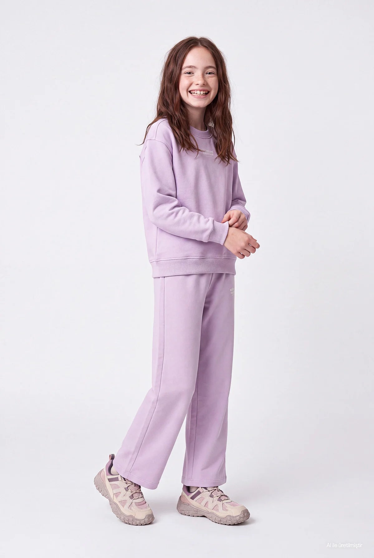 Girls' Loose-Fit Sweatpants