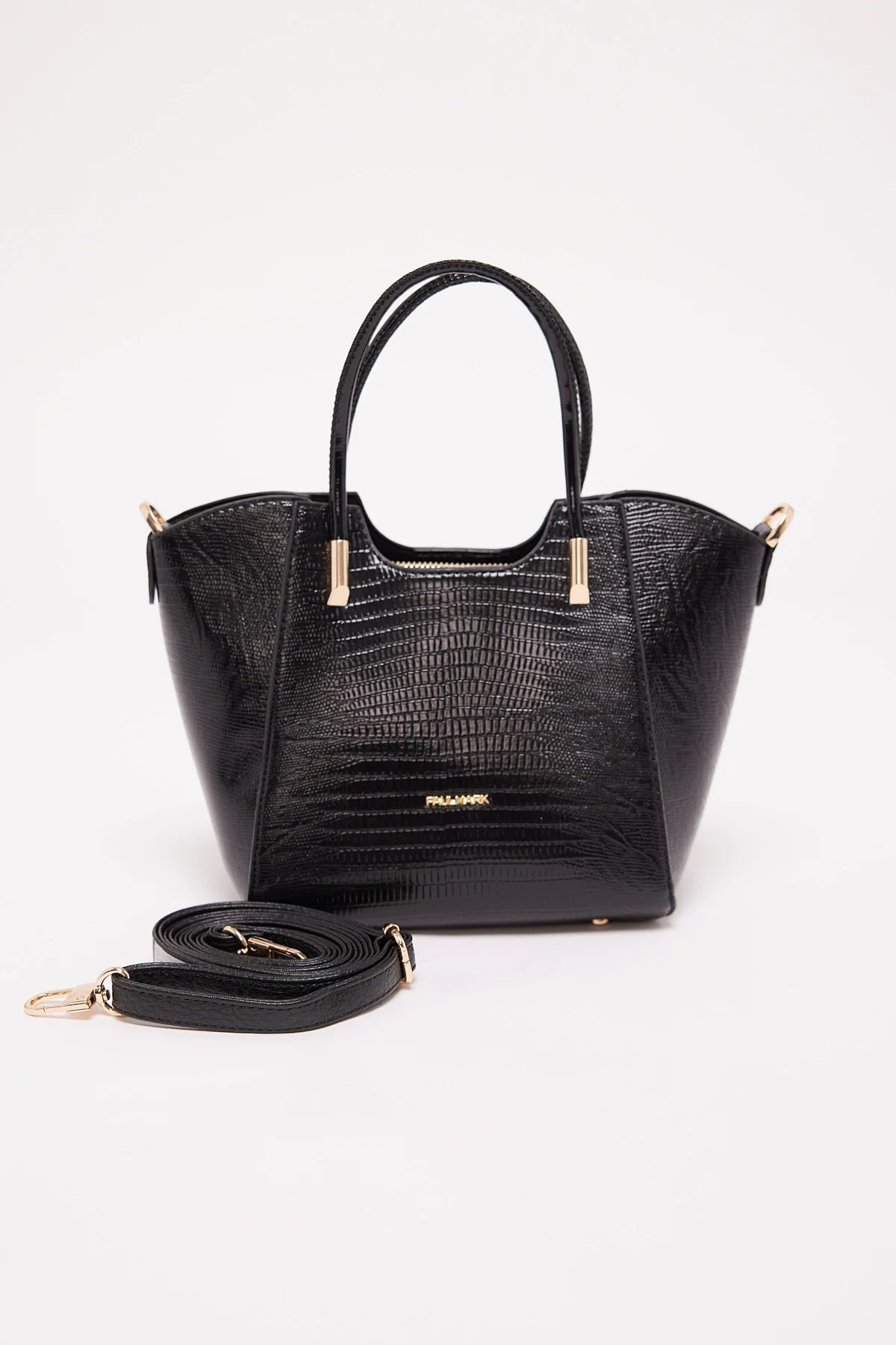 Women's Crocodile Pattern Hand and Shoulder Bag