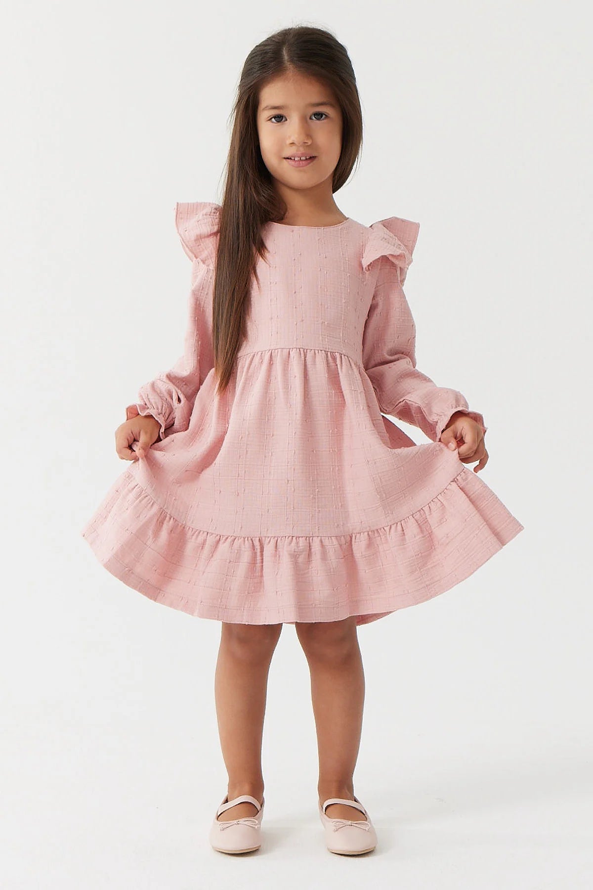 Girl's Long-Sleeve Dress
