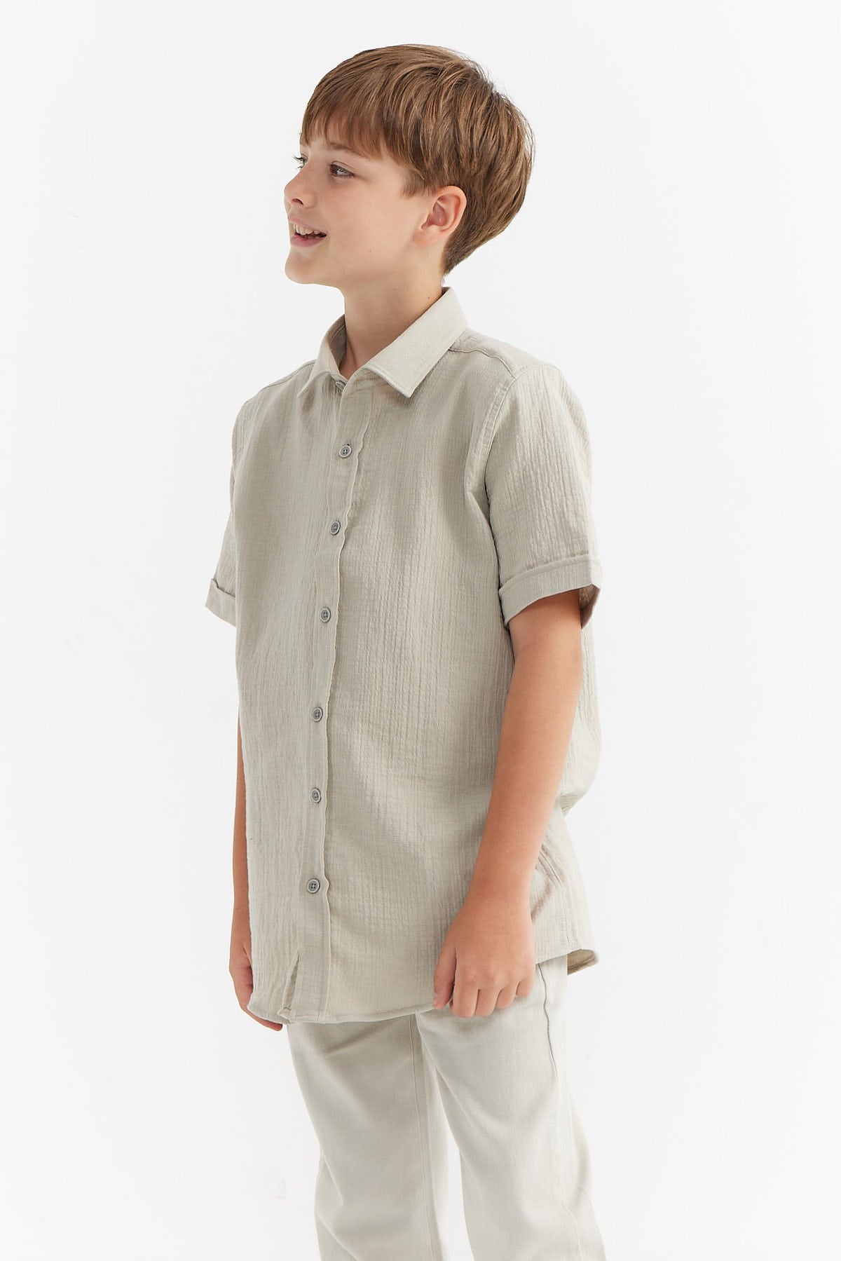 Boy's Short Sleeve Shirt