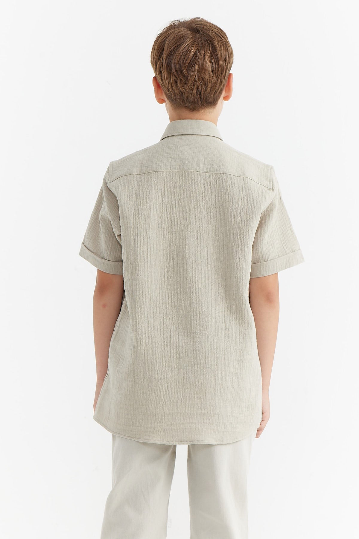 Boy's Short Sleeve Shirt