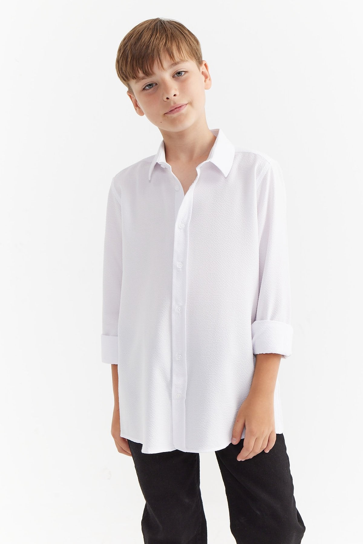 Boy's Textured Shirt