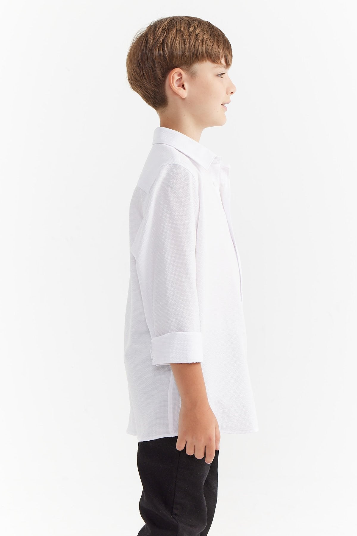 Boy's Textured Shirt