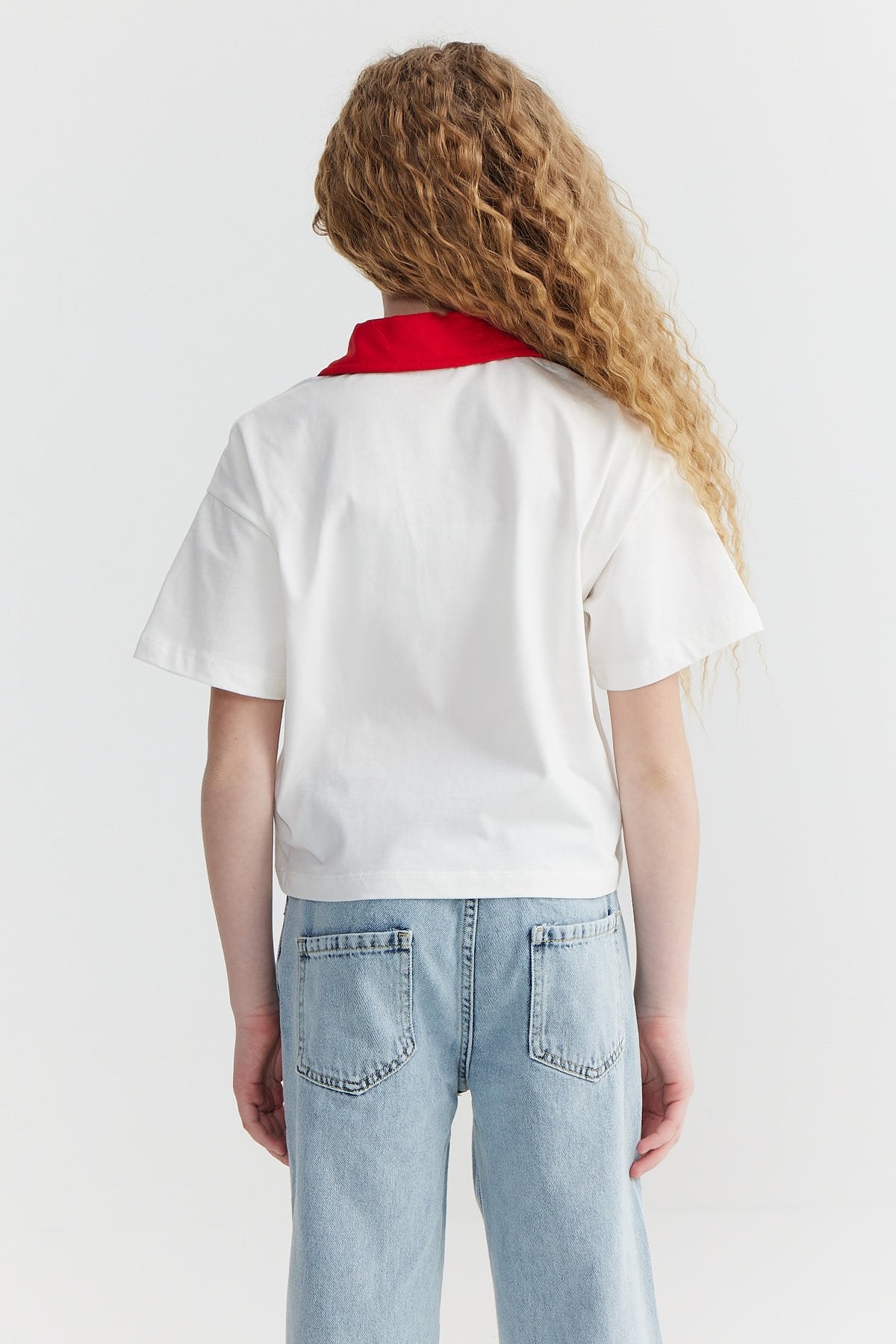 Girl's Text Printed T-shirt