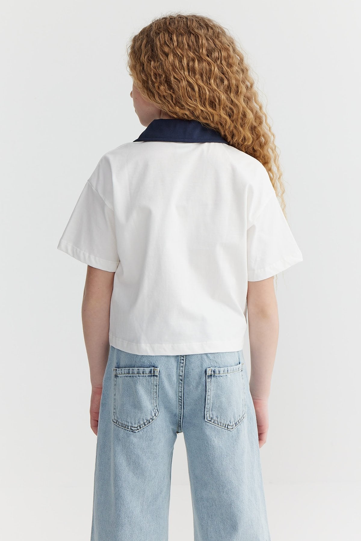 Girl's Text Printed T-shirt