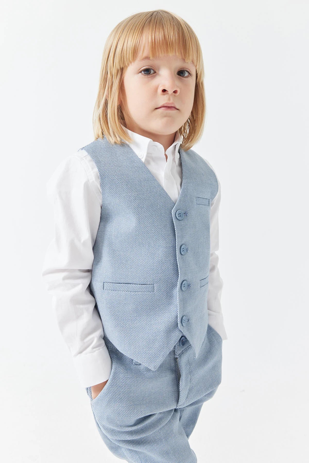 Boys' Vest and Trousers 2-Piece Set