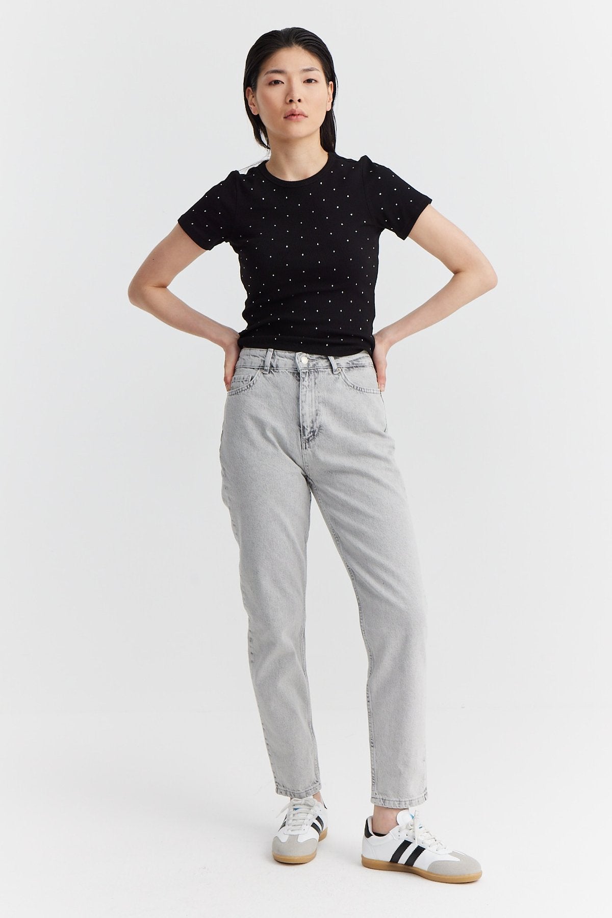 Women's High Waist Slim Fit Jeans