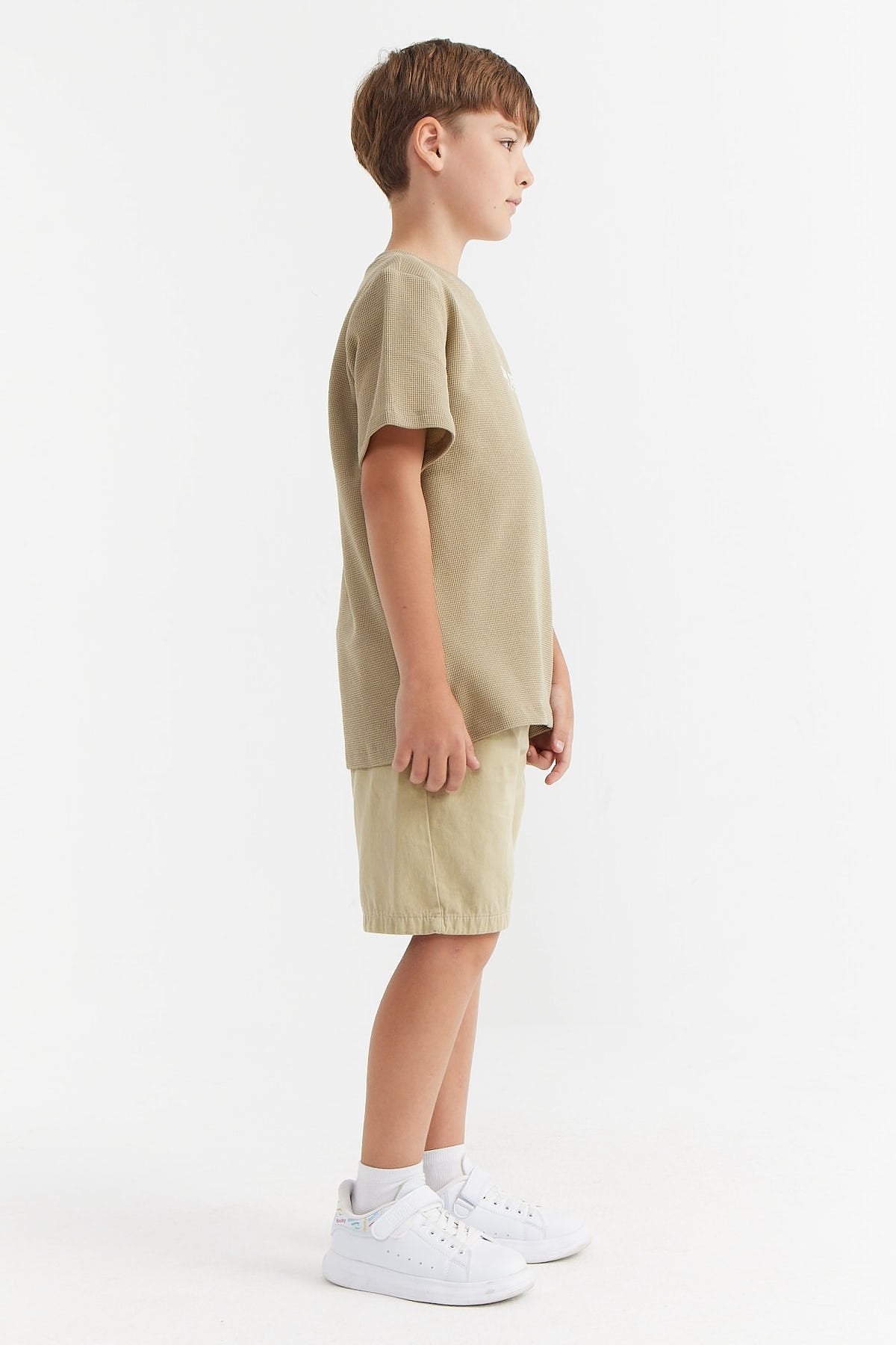 Boys' Elastic Waist Capri Pants
